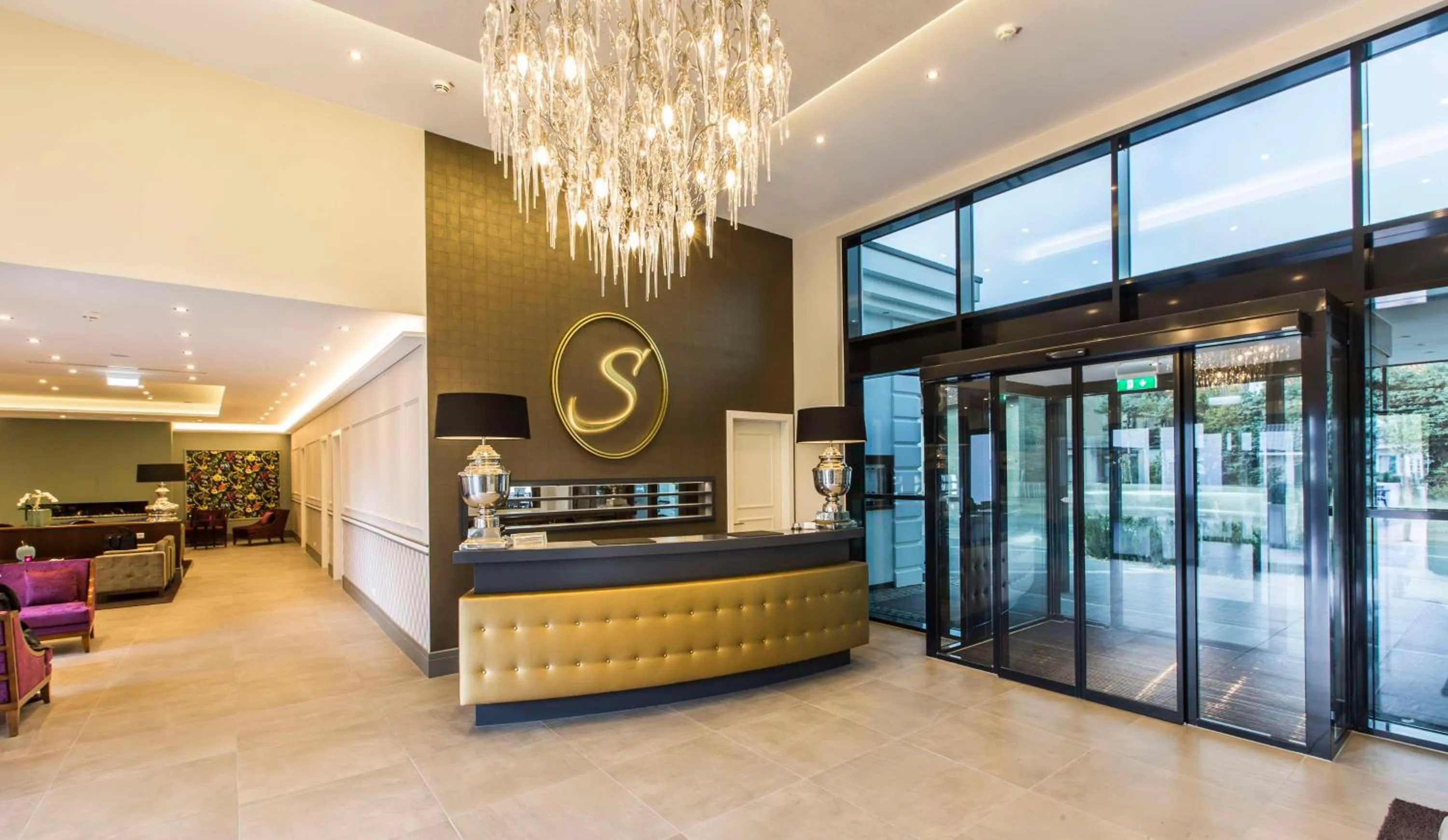 Lobby or reception in Hotel & Restaurant Schönau