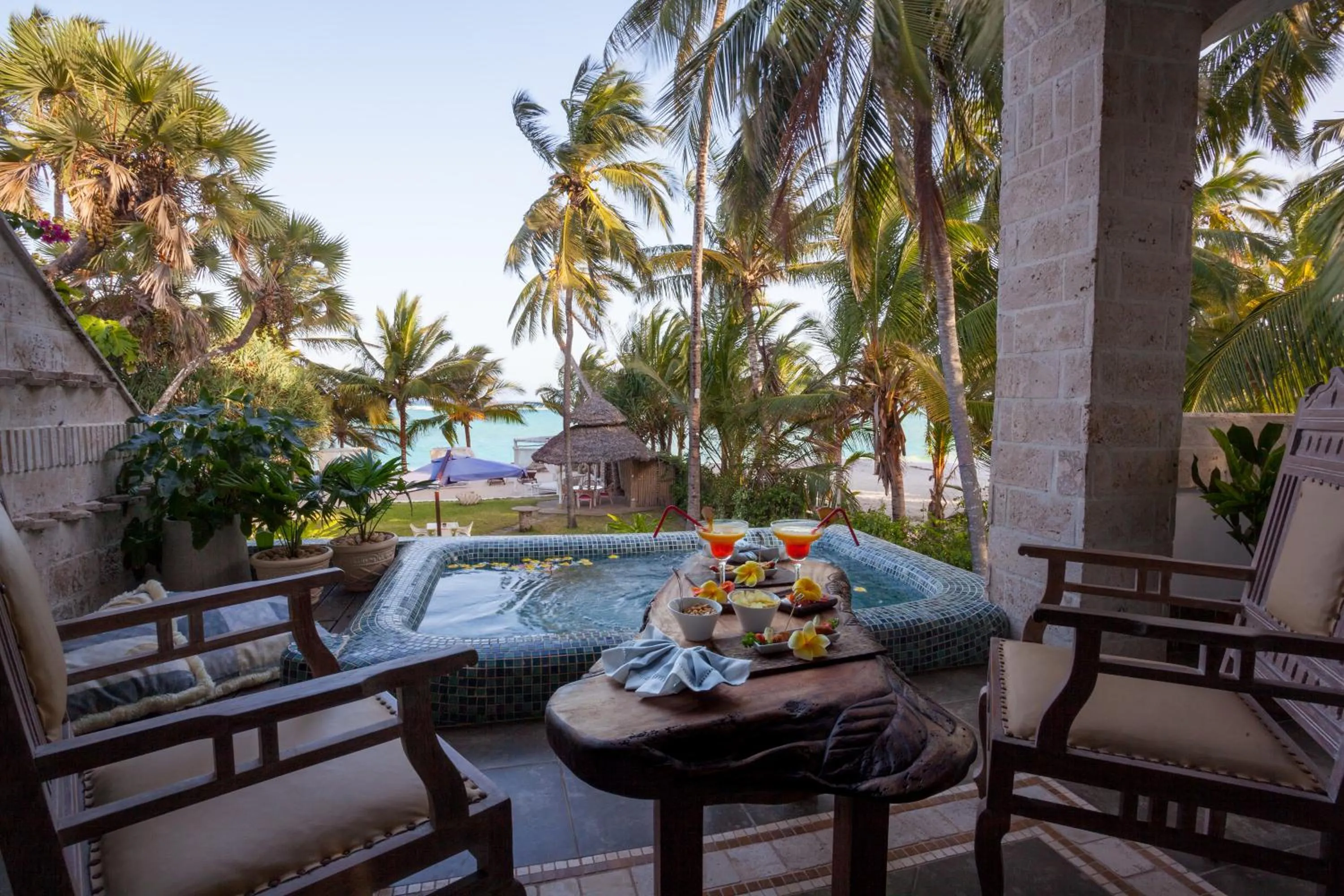 Balcony/Terrace in The Maji Beach Boutique Hotel -Adults Only