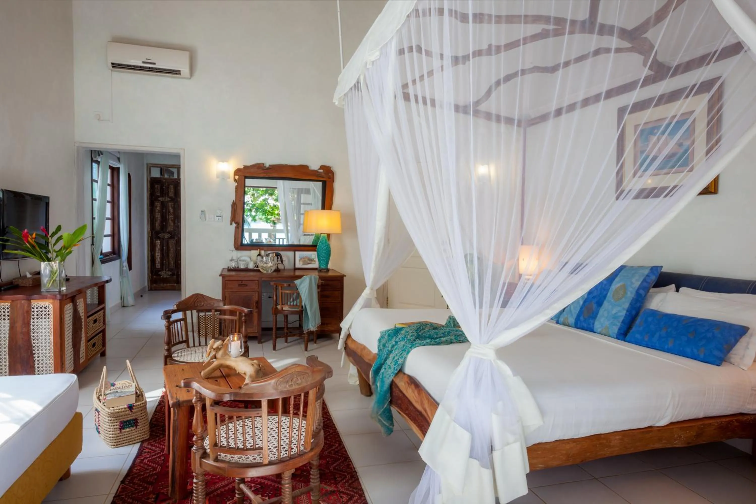 Bedroom, Bed in The Maji Beach Boutique Hotel -Adults Only
