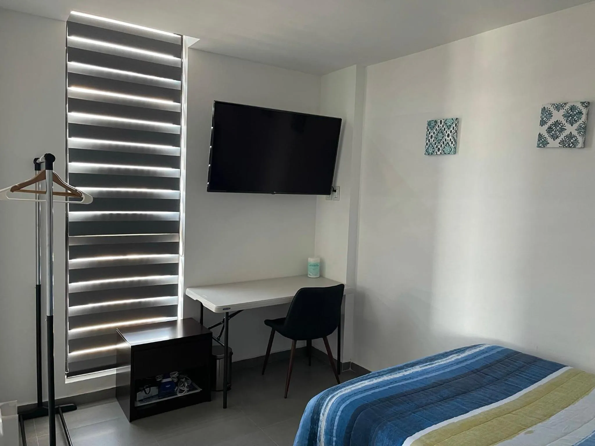 Bedroom, Bed in Departamento en Edificio El Semillero