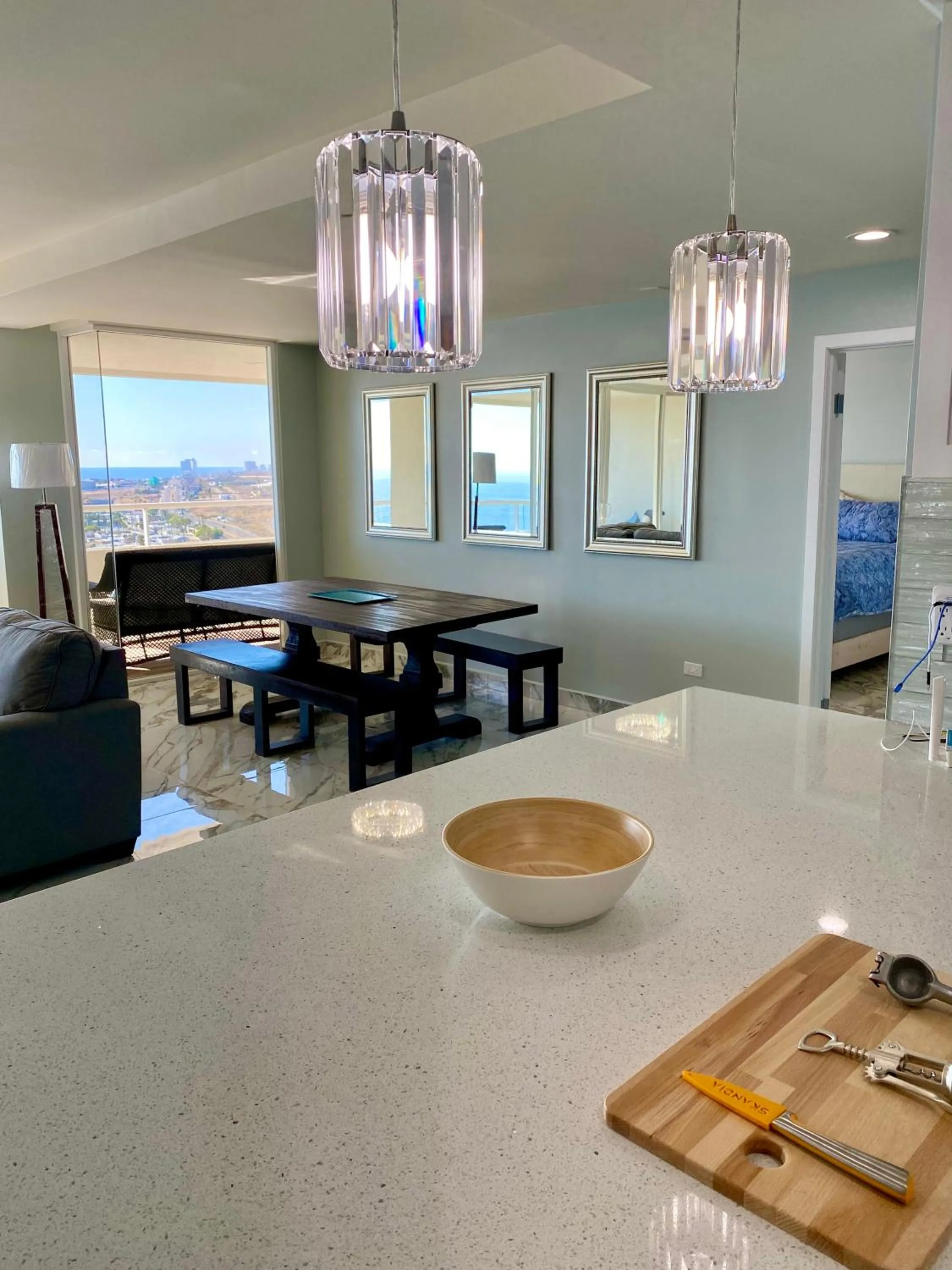 Beachfront Condo close Puerto Nuevo, Papas, and Valle de Guadalupe