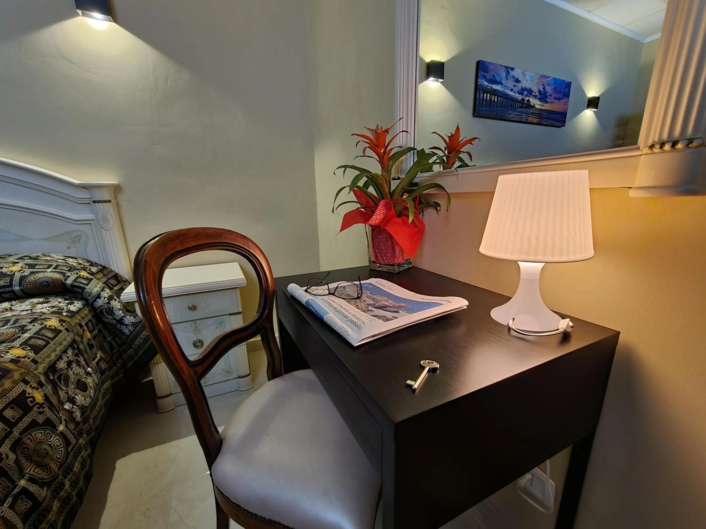 Bedroom, Bed in Domus Lace