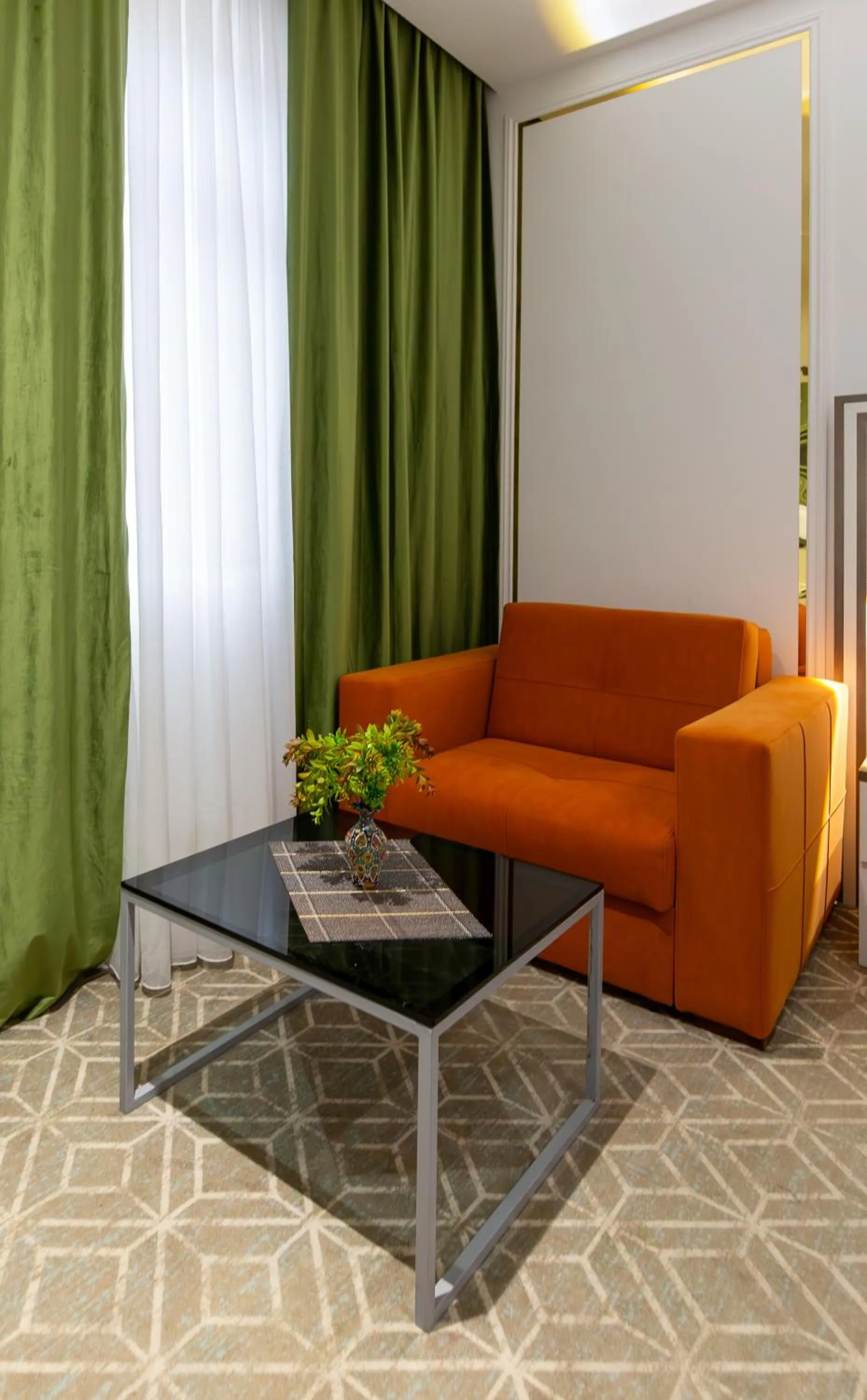 Living room in ALBA HOTEL & SPA