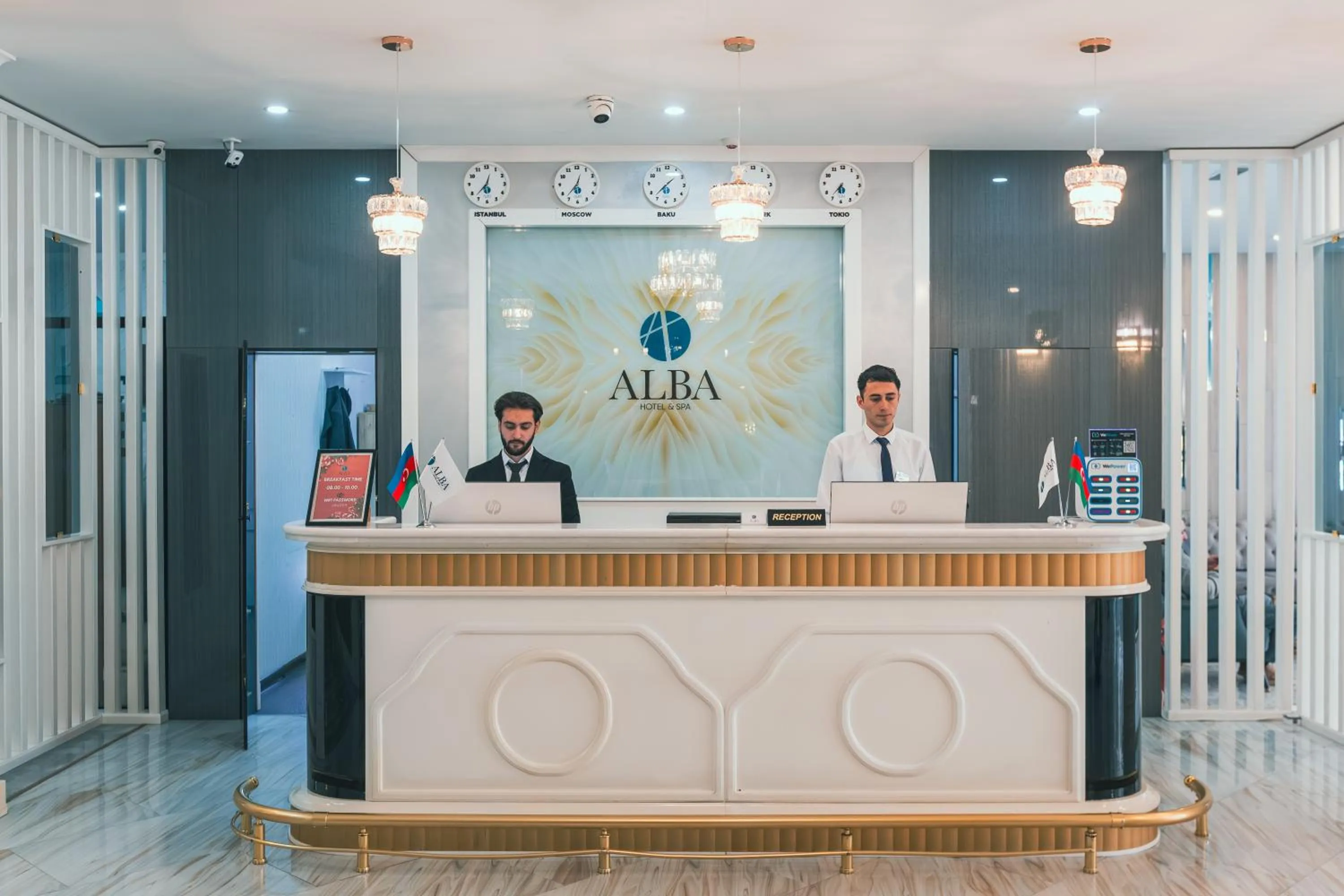 Staff in ALBA HOTEL & SPA