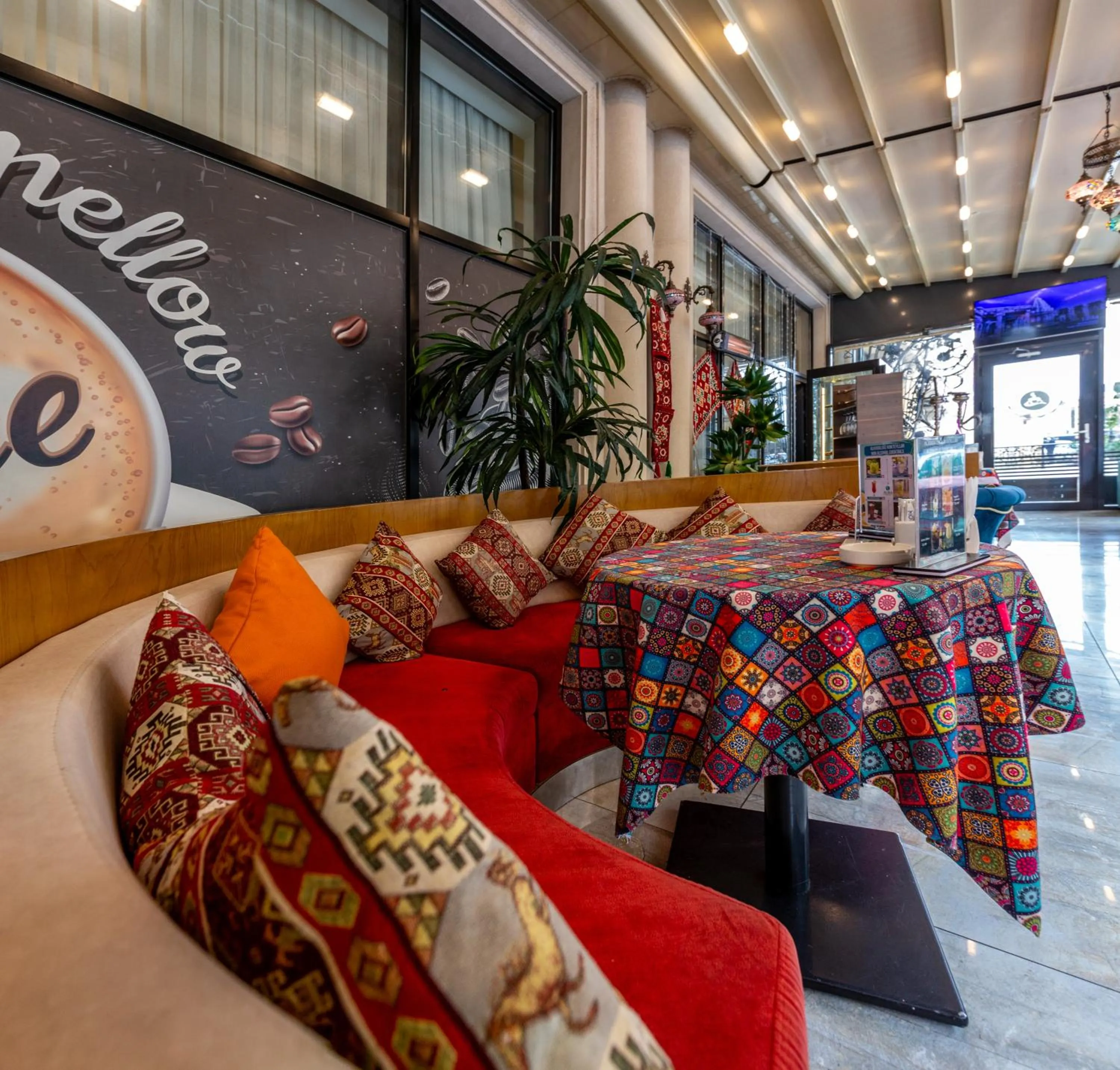 Seating area in ALBA HOTEL & SPA