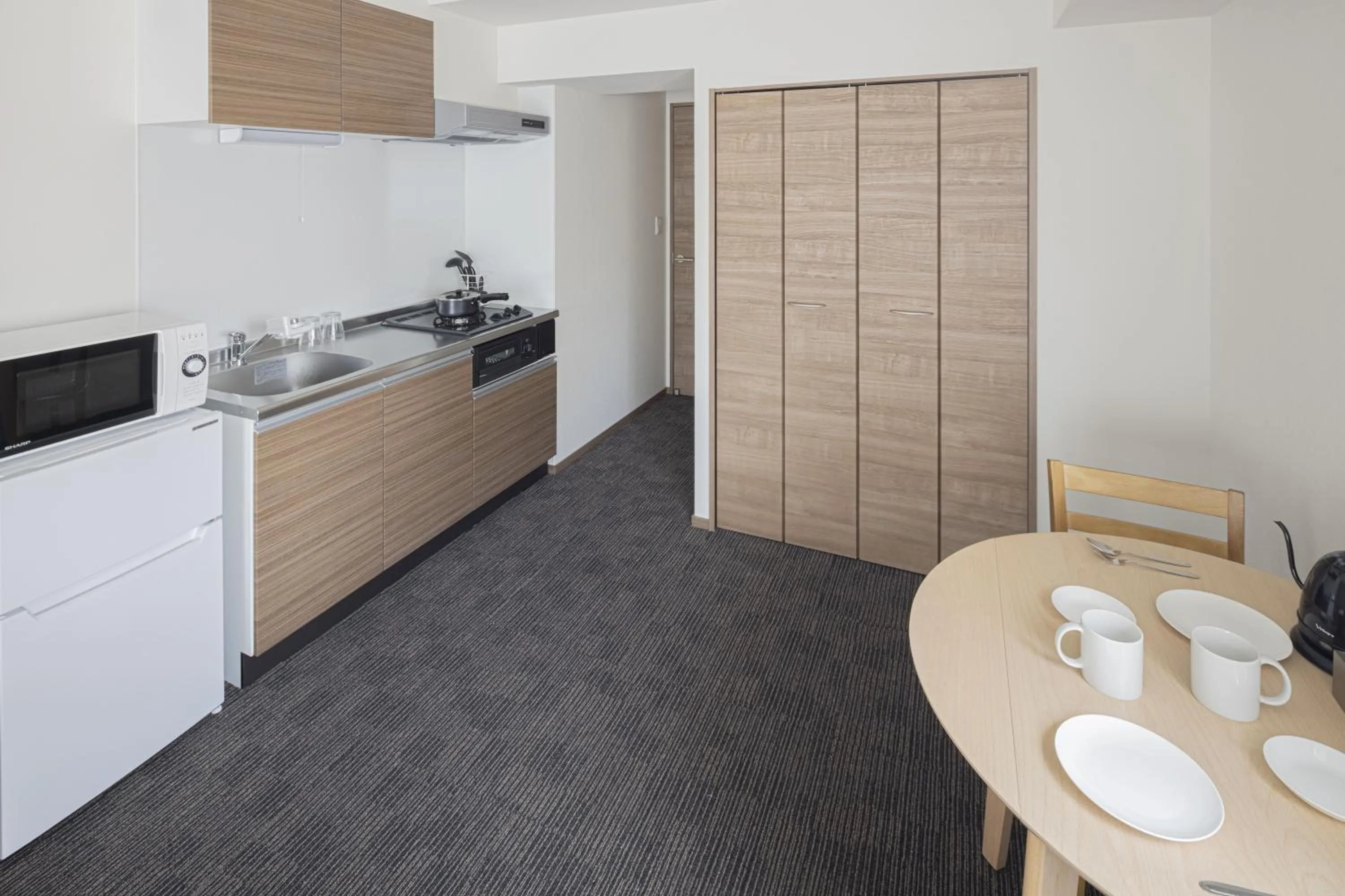 Kitchen or kitchenette in Coruscant Hotel NagasakiekiⅢ