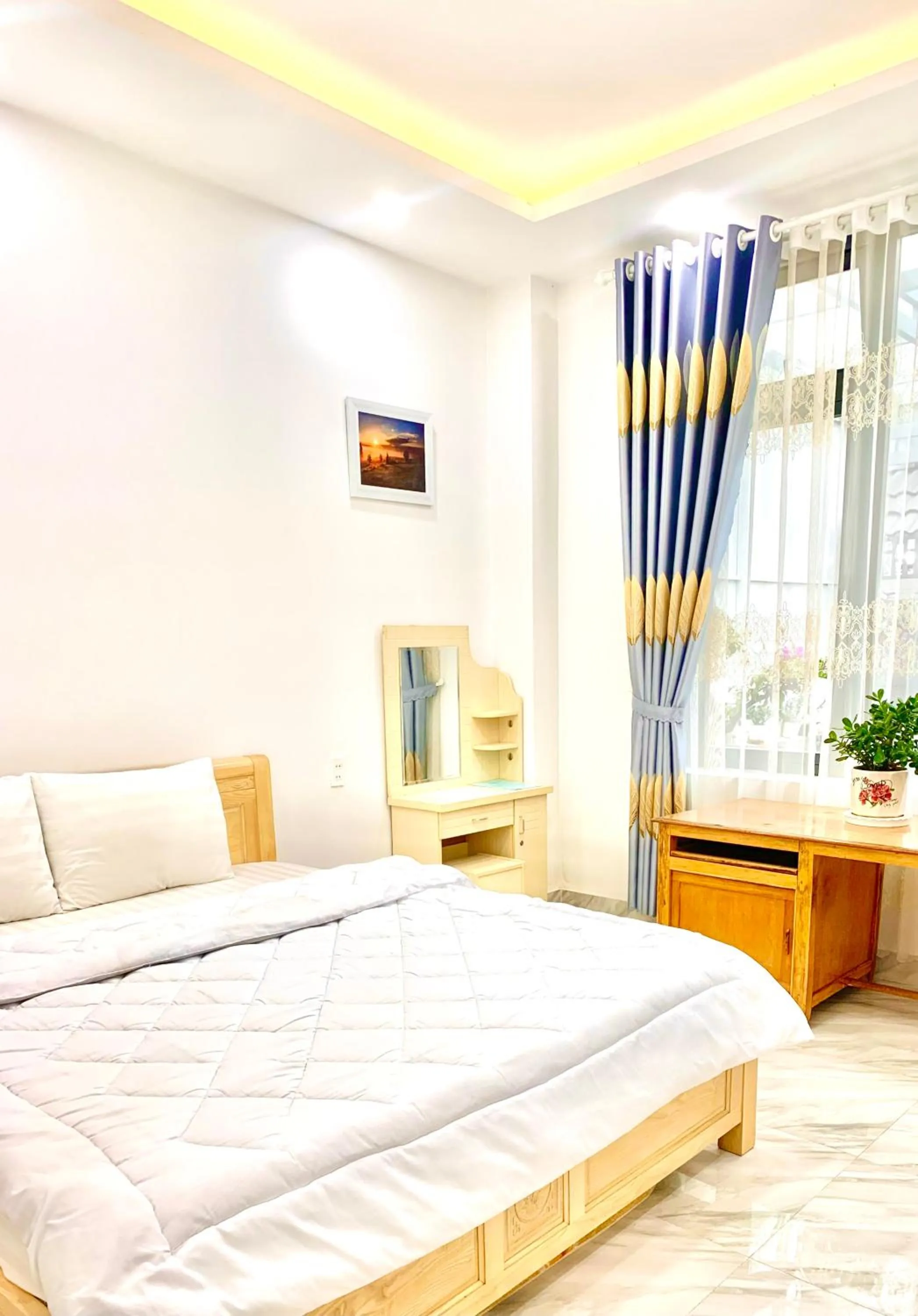 Bed in Family Homestay Dalat Casa