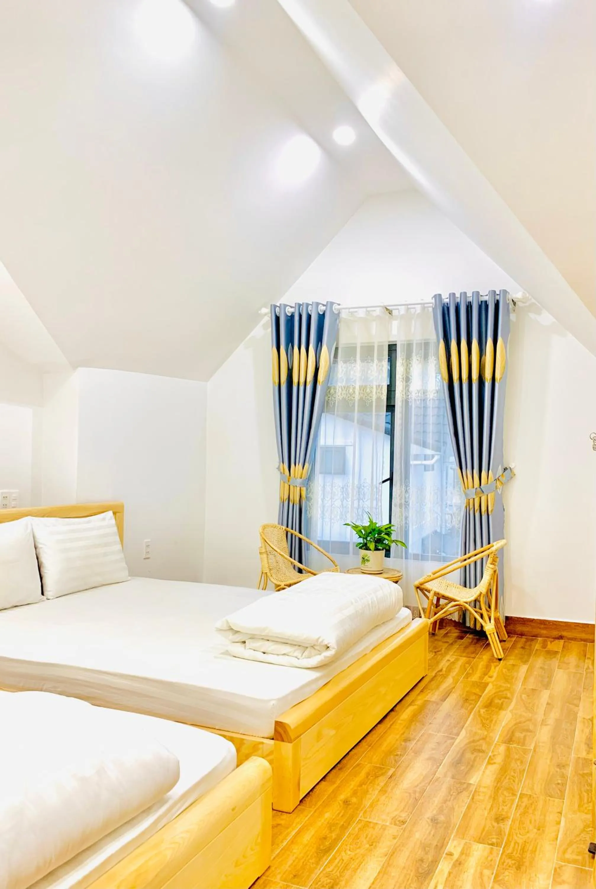 Bed in Family Homestay Dalat Casa