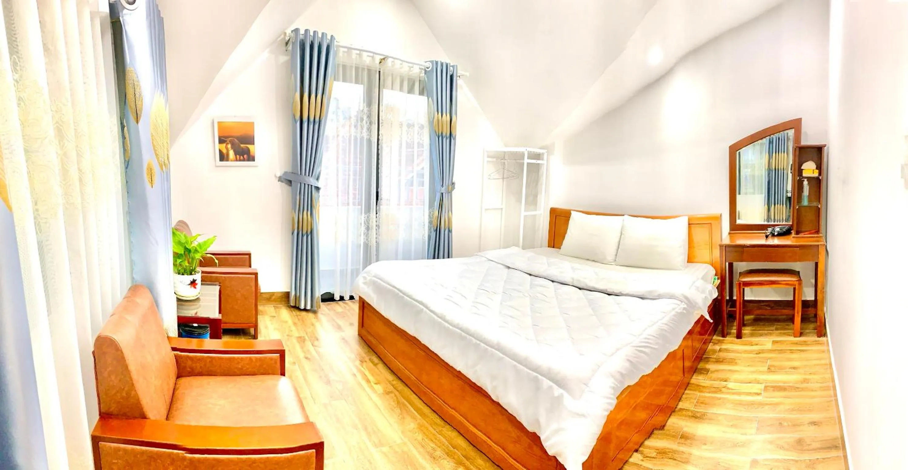 Bed in Family Homestay Dalat Casa