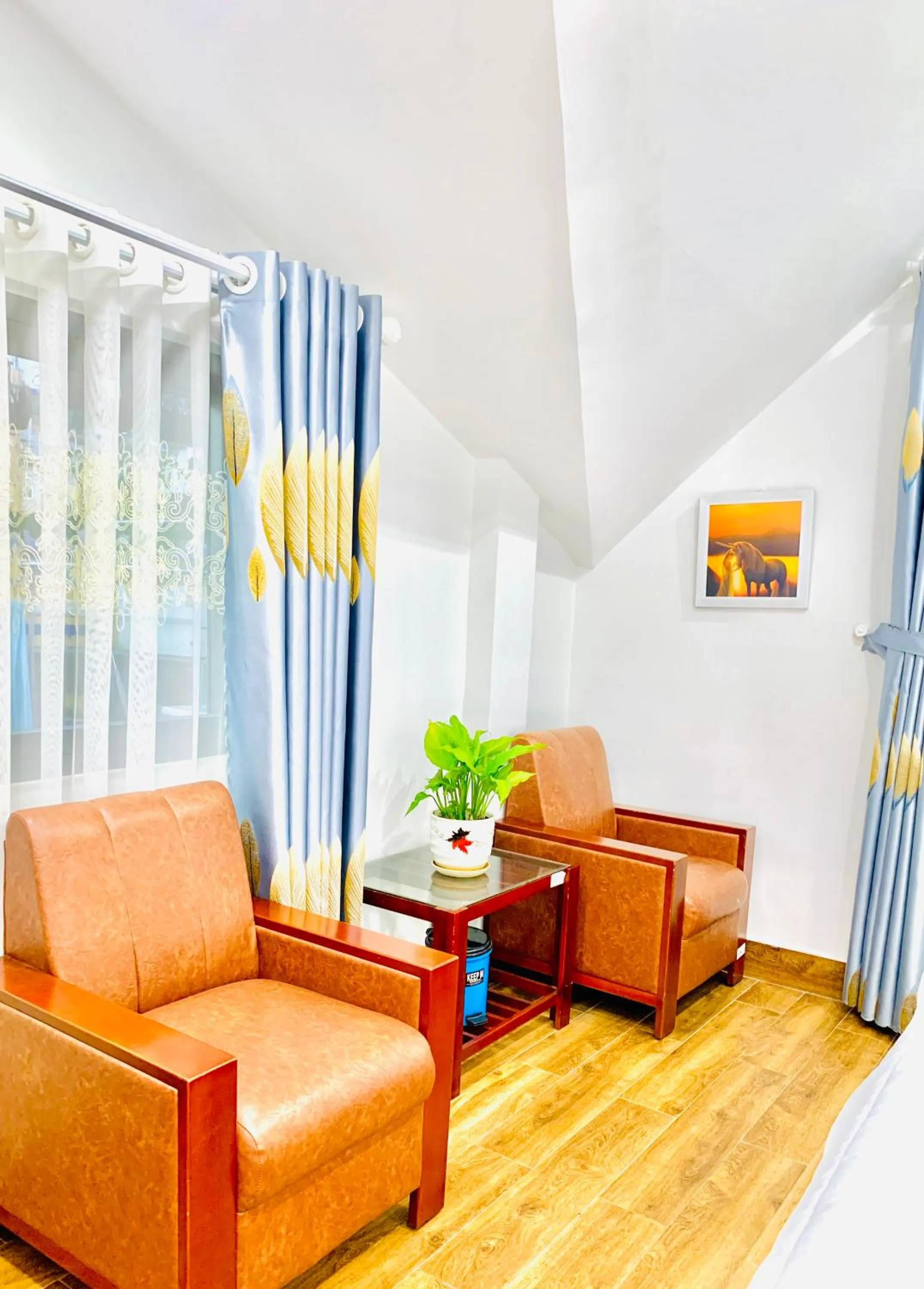 Seating area in Family Homestay Dalat Casa