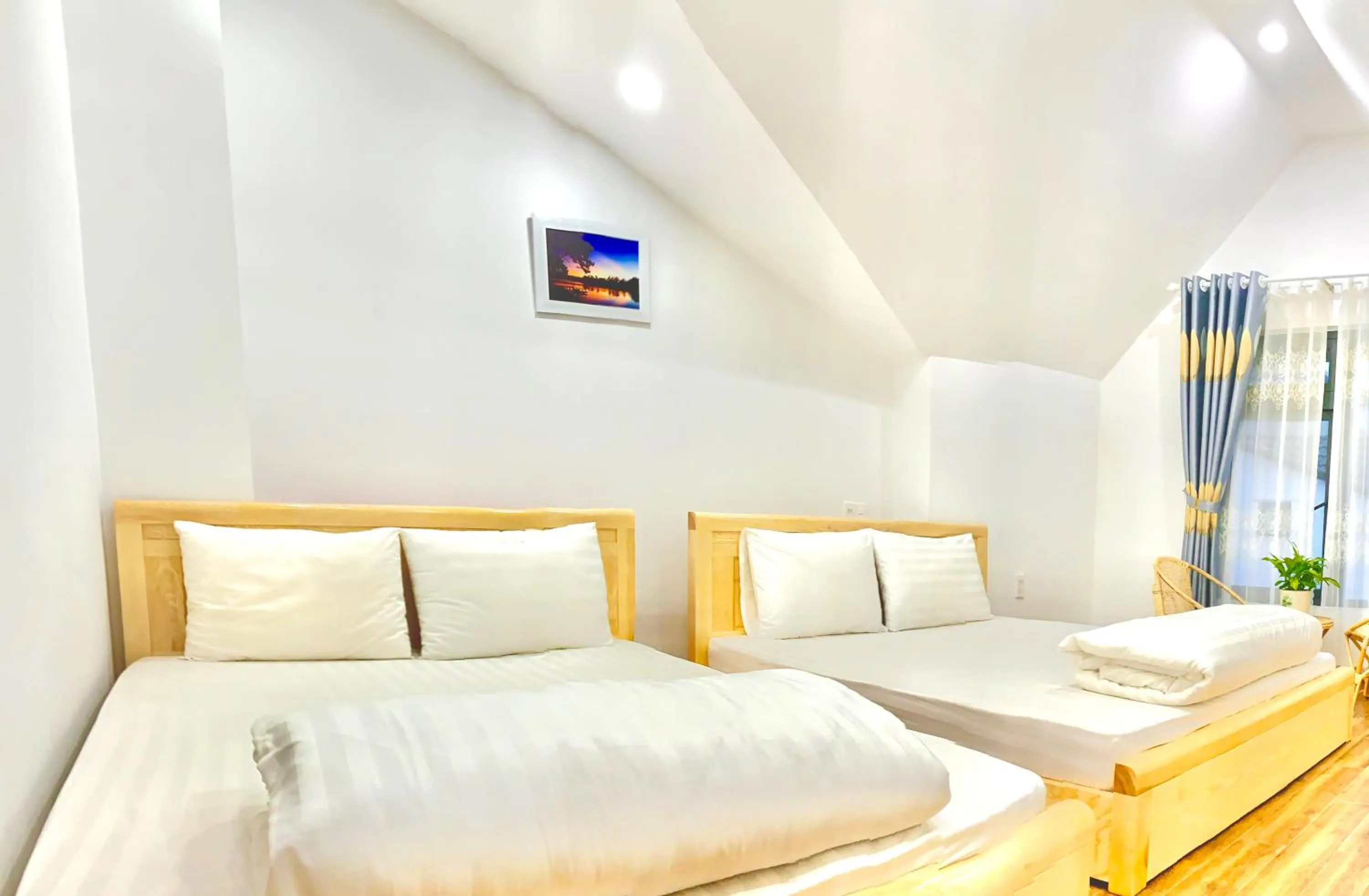 Bed in Family Homestay Dalat Casa