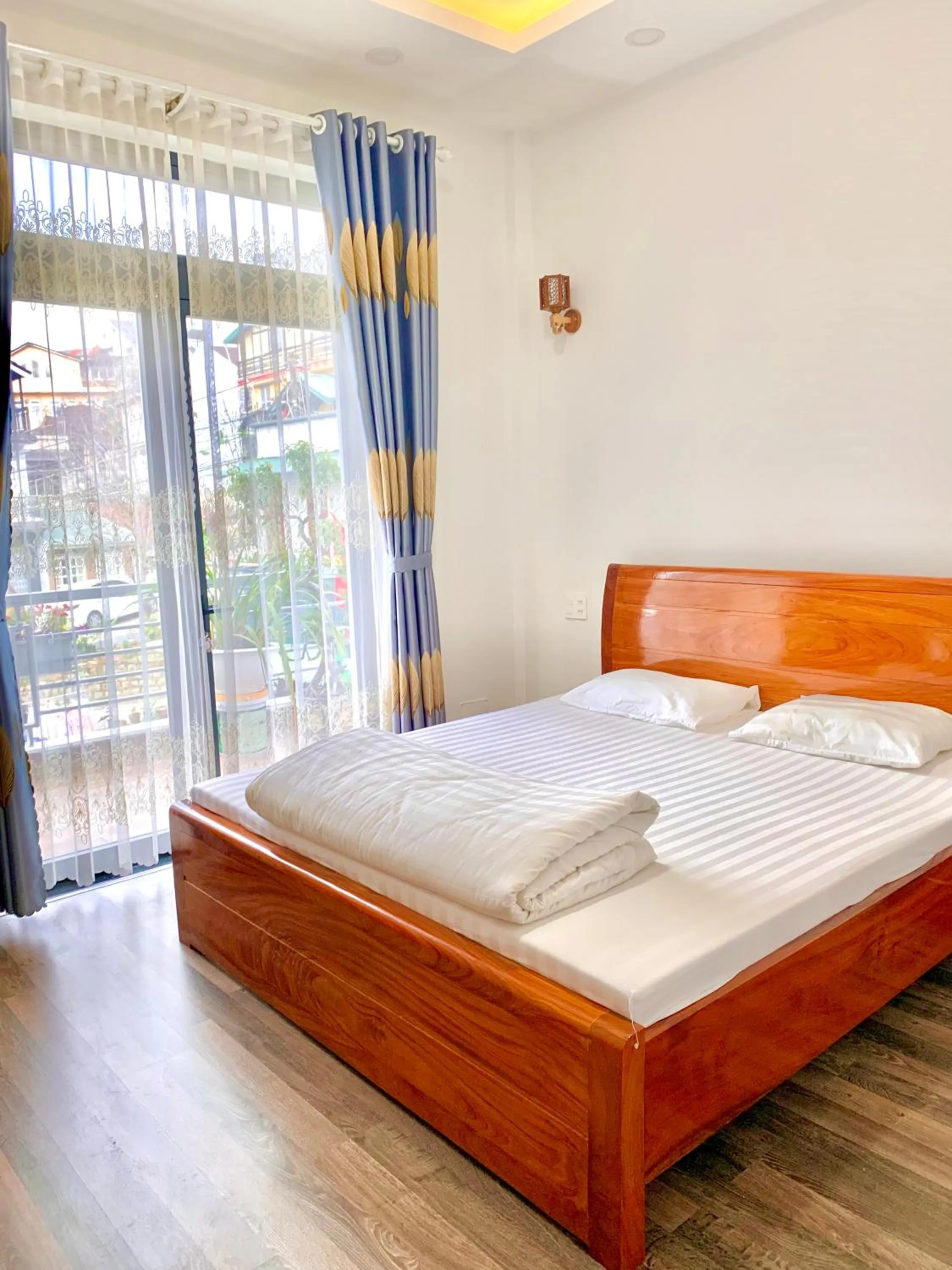Bed in Family Homestay Dalat Casa