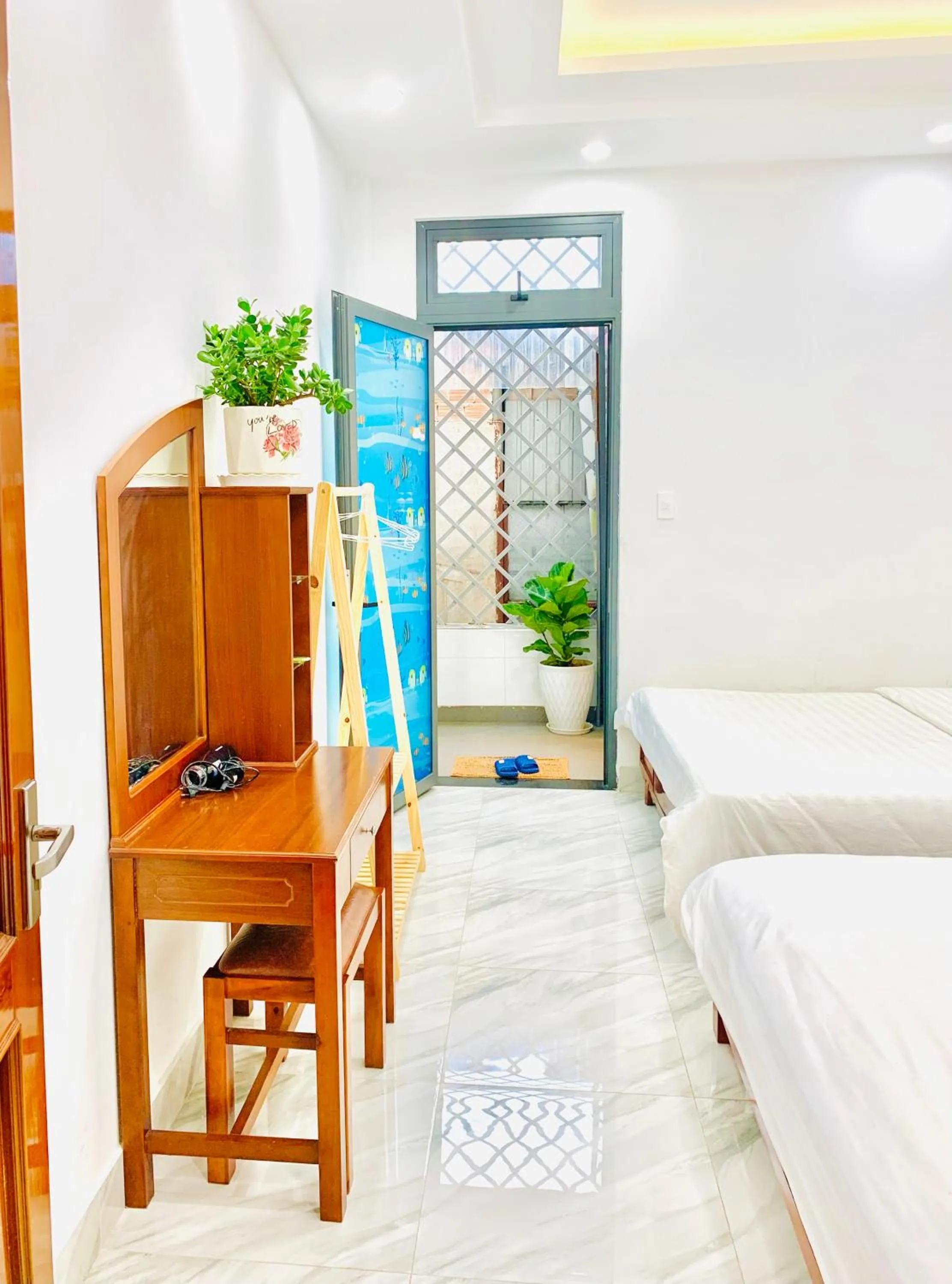 Bed in Family Homestay Dalat Casa