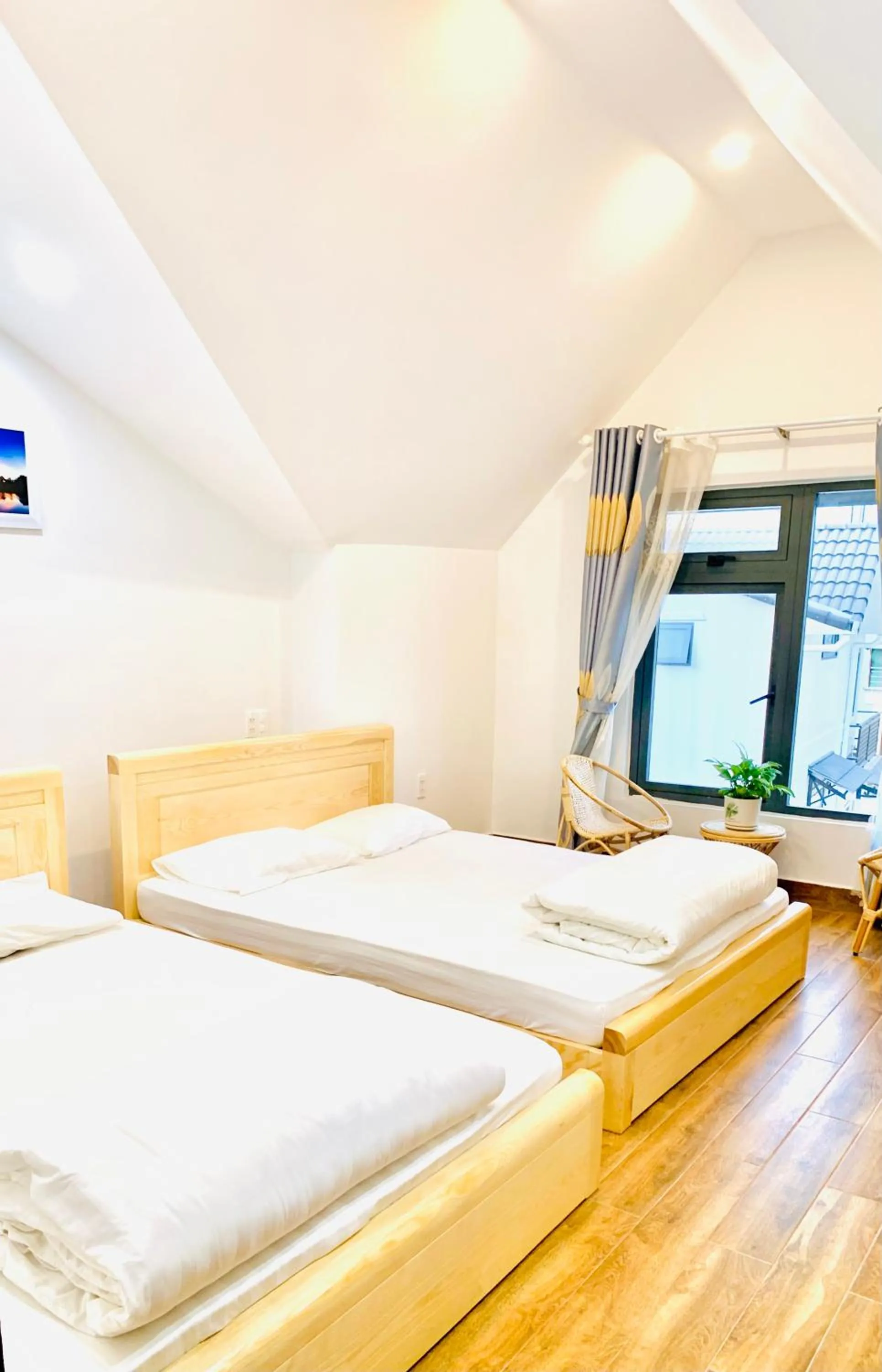 Bed in Family Homestay Dalat Casa