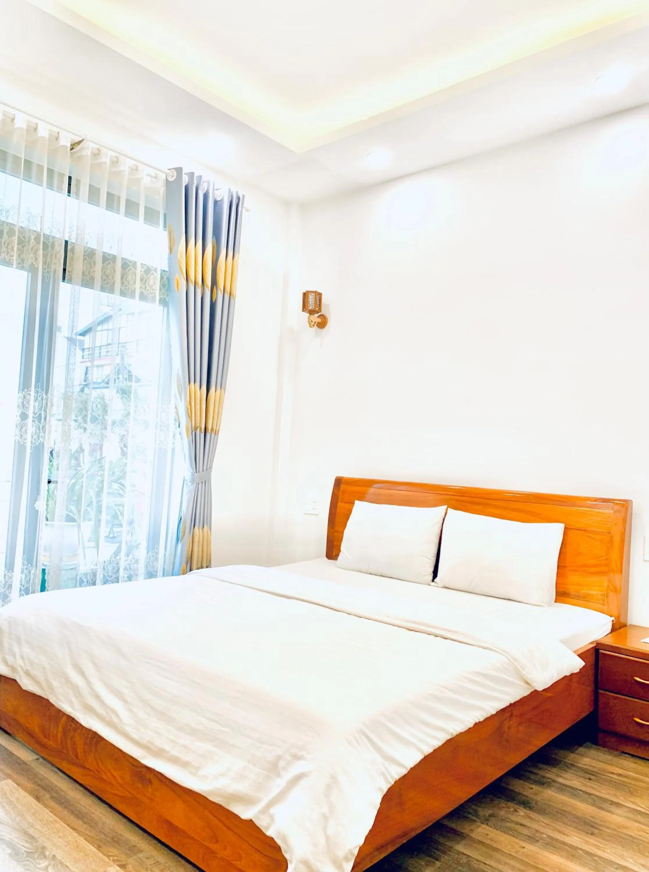 Bed in Family Homestay Dalat Casa