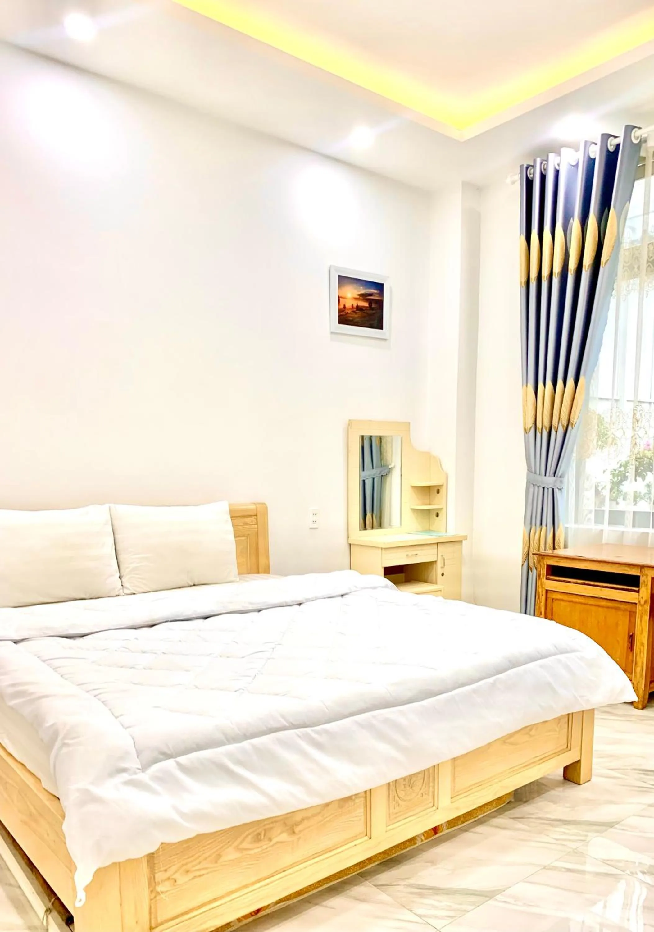 Bed in Family Homestay Dalat Casa