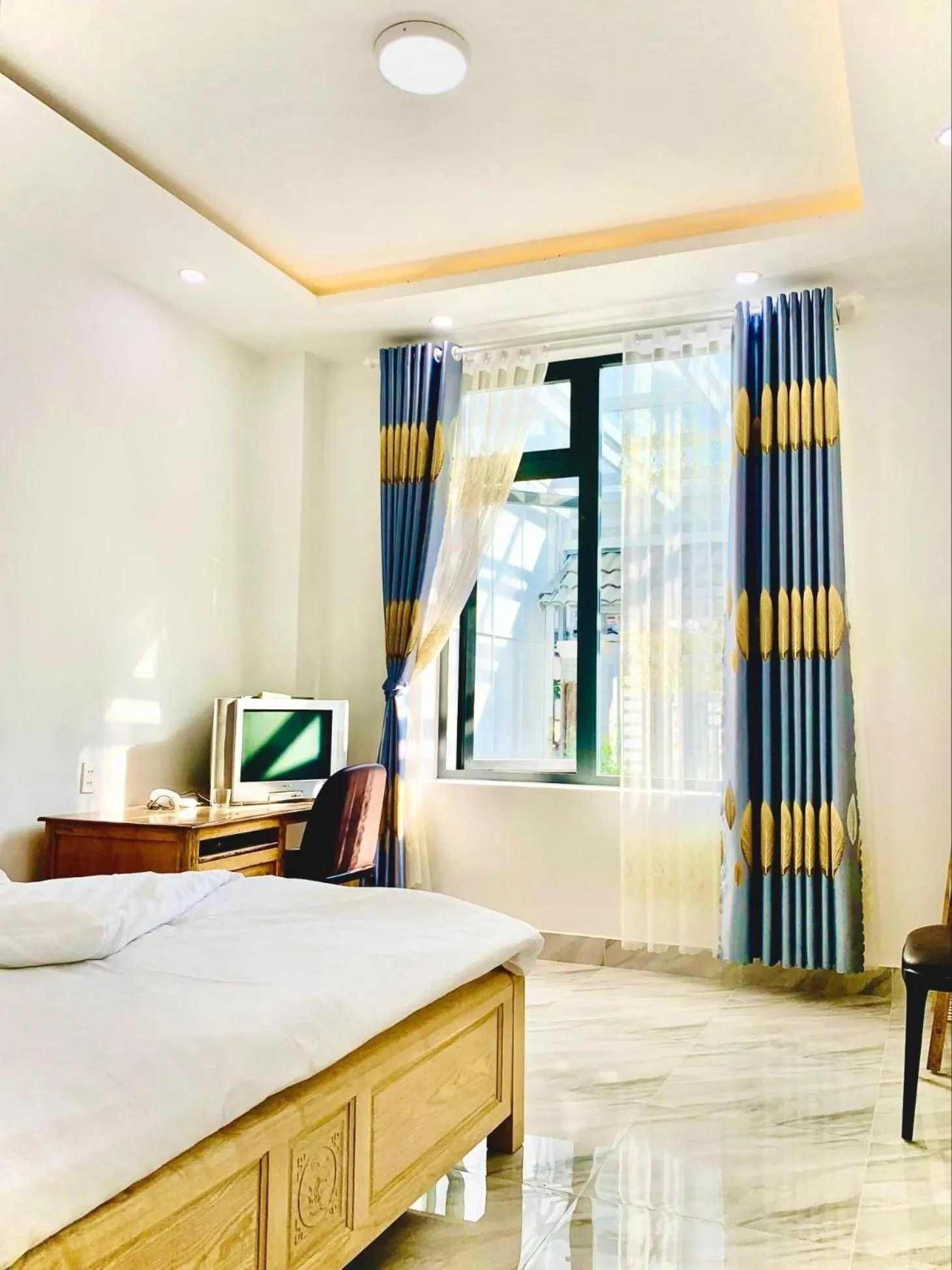 Bed in Family Homestay Dalat Casa