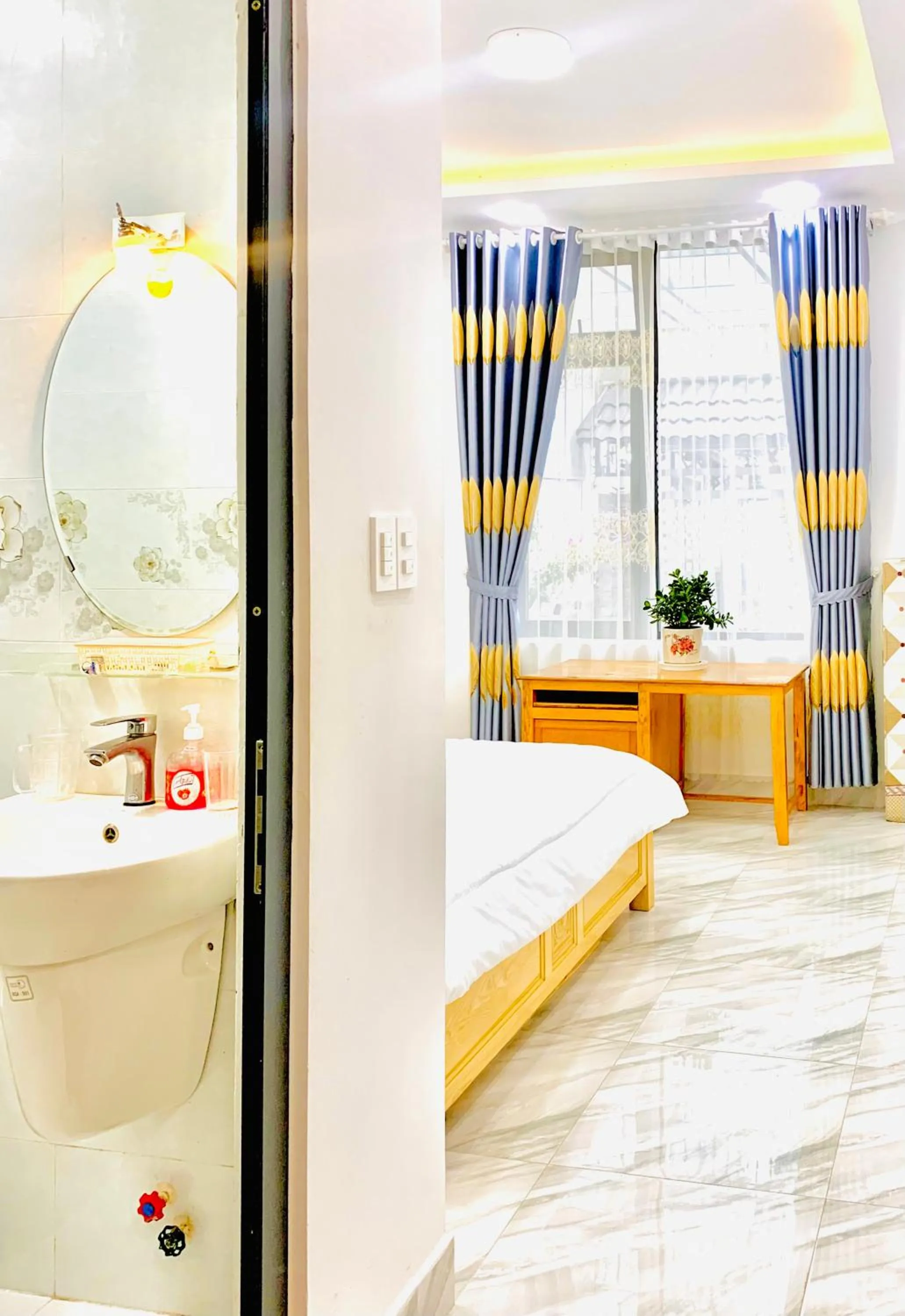 Bed in Family Homestay Dalat Casa