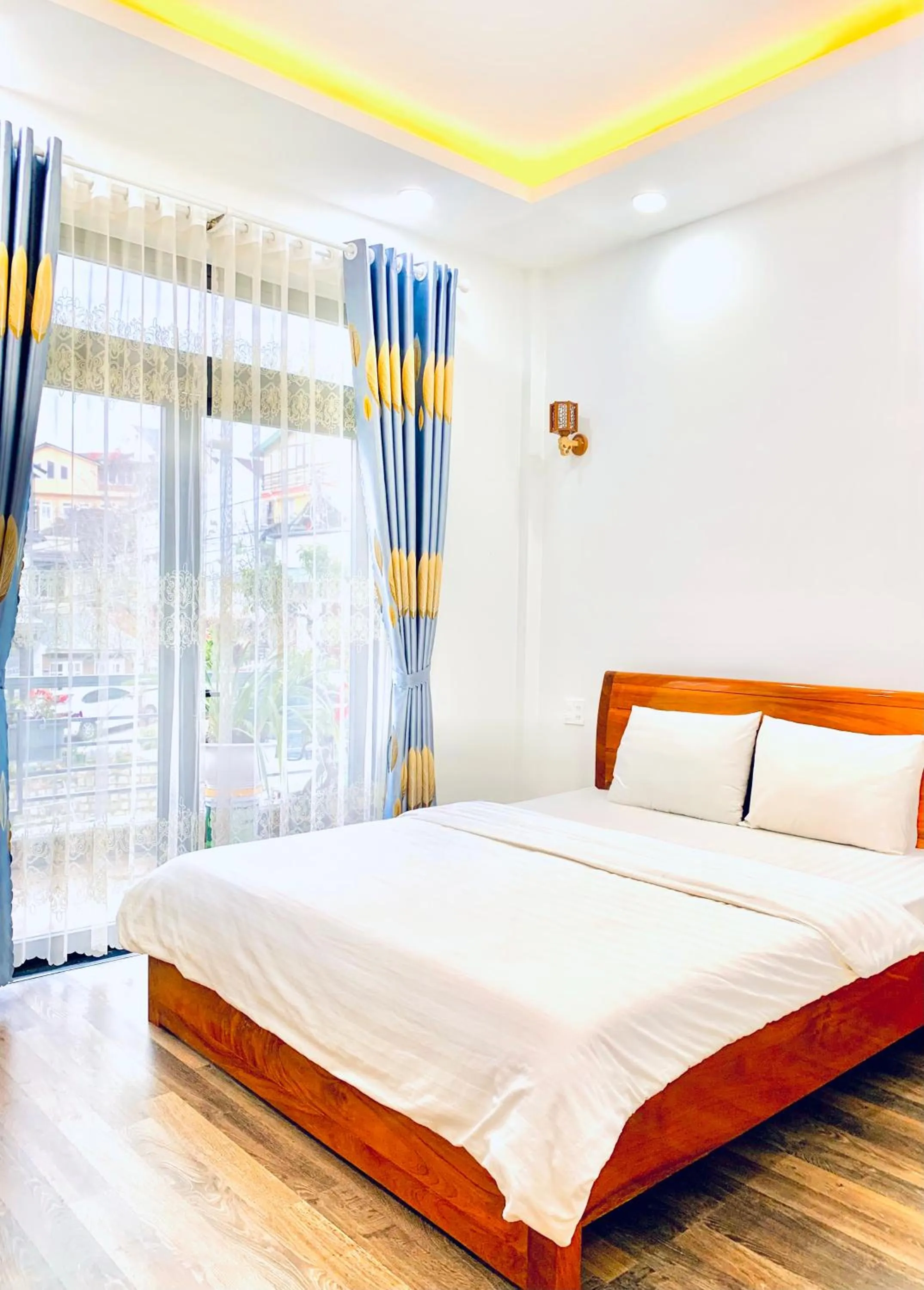 Bed in Family Homestay Dalat Casa