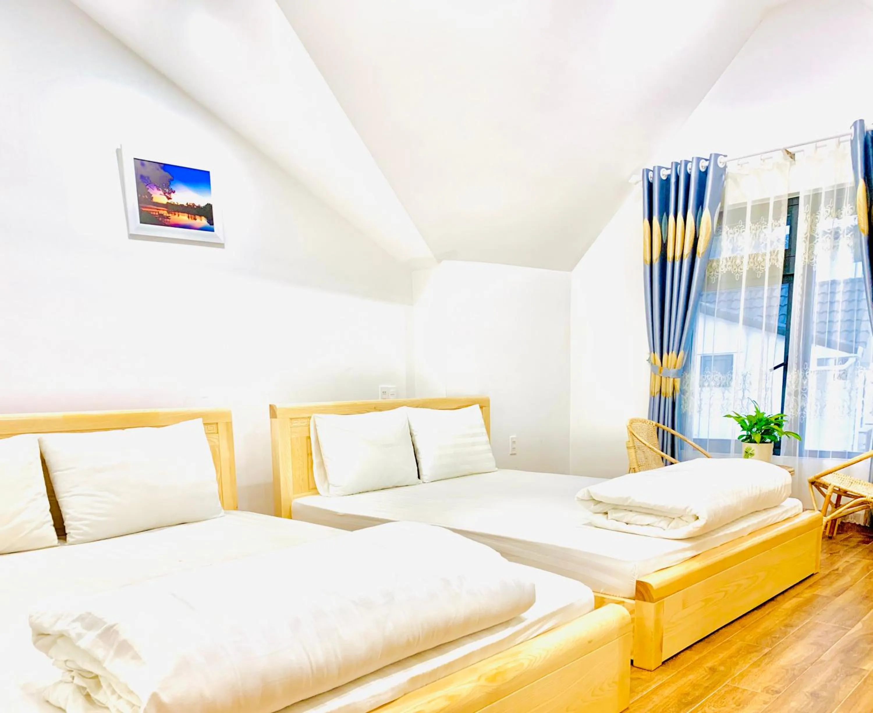 Bed in Family Homestay Dalat Casa