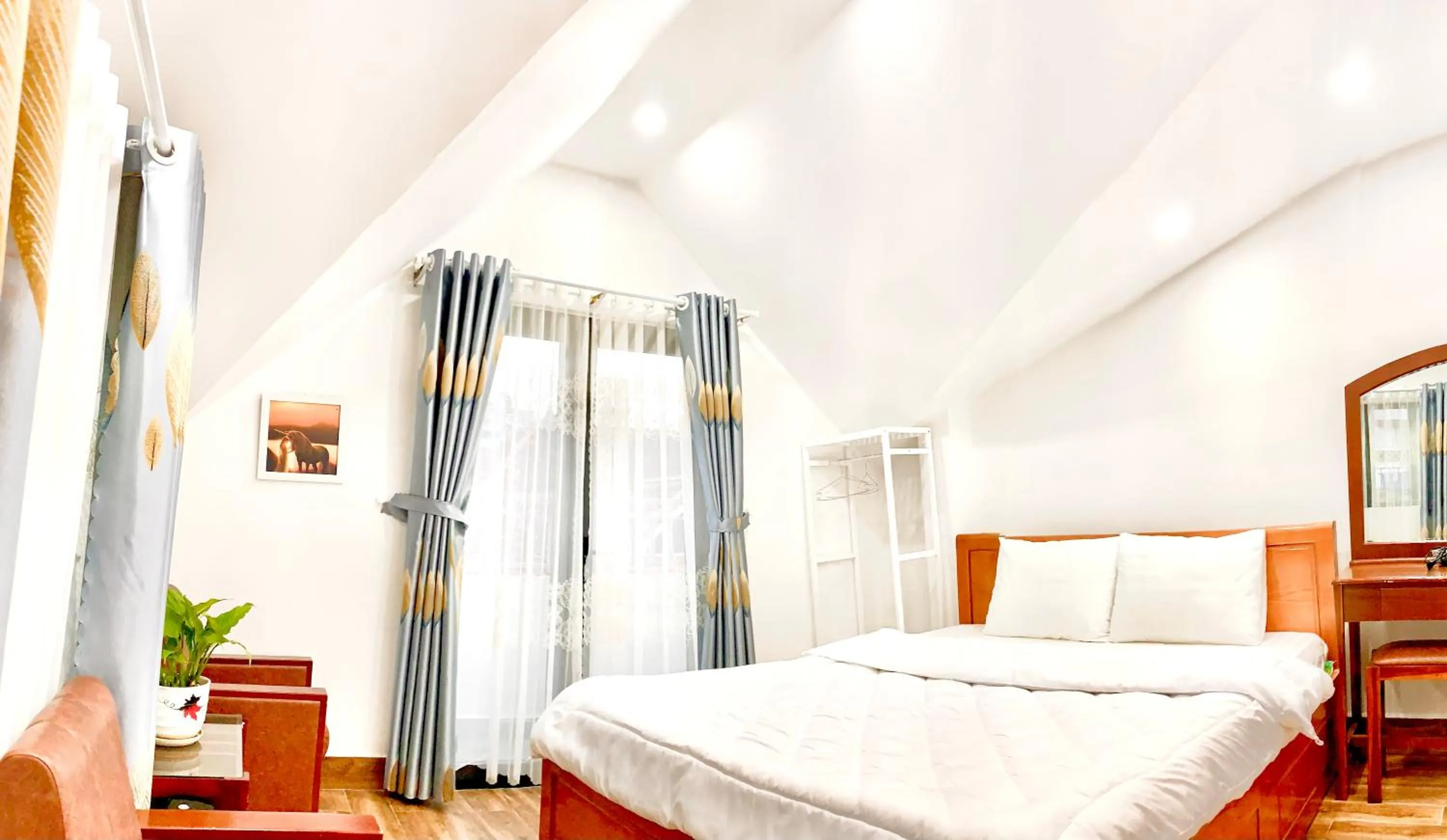 Bed in Family Homestay Dalat Casa