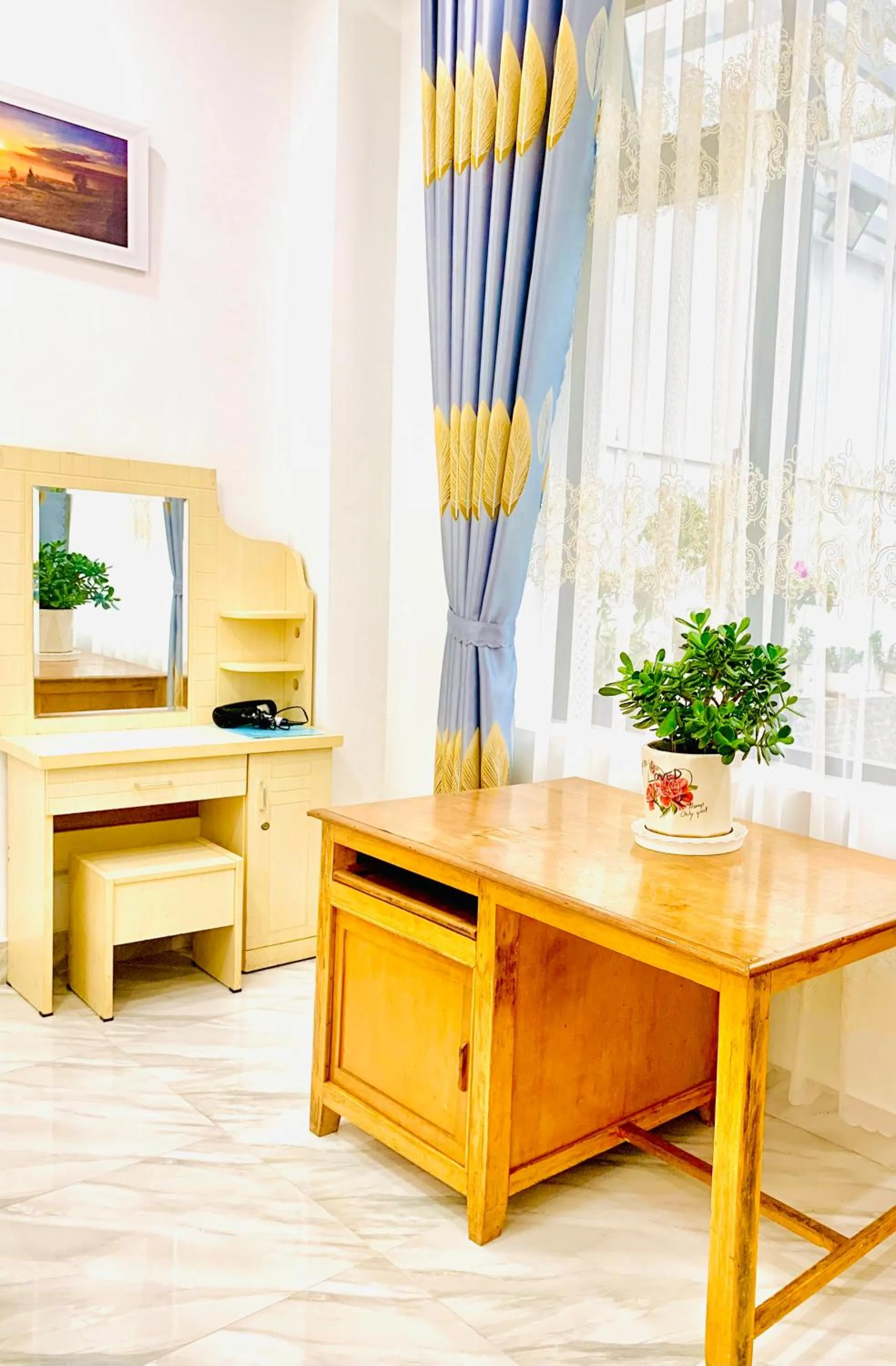 Seating area in Family Homestay Dalat Casa