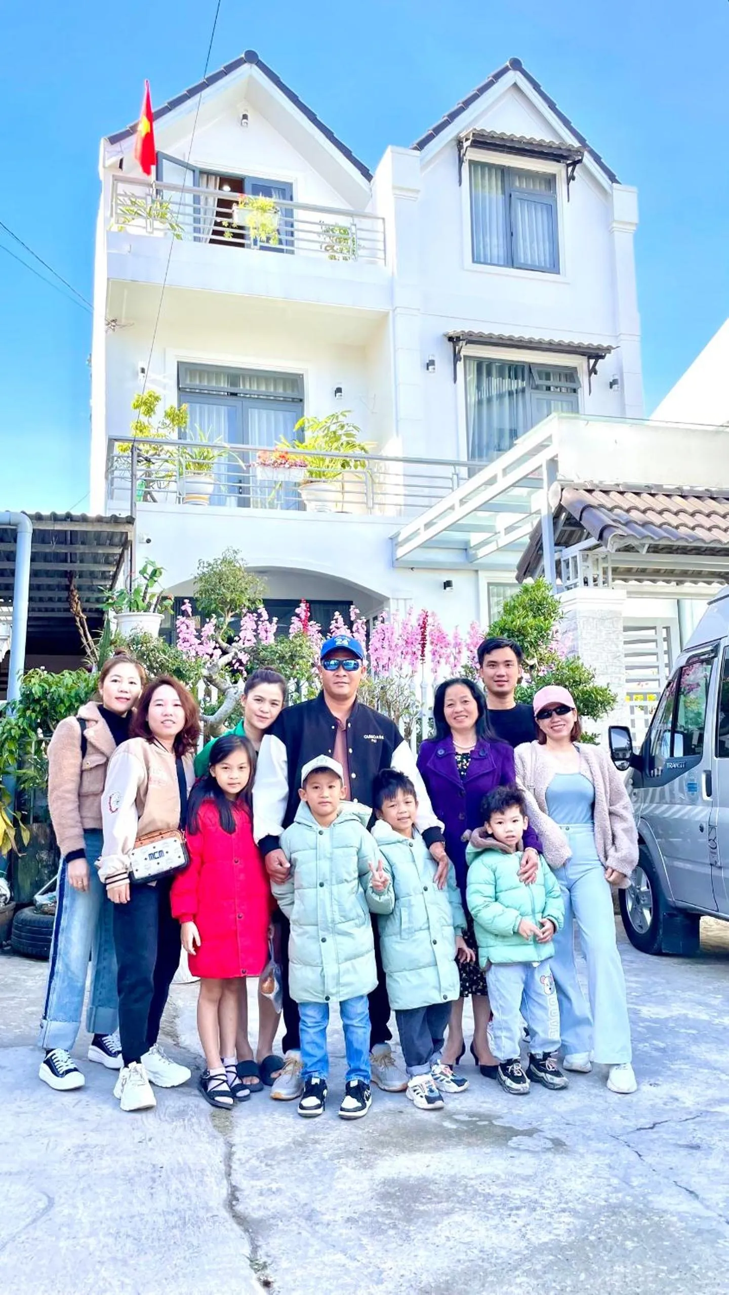 Property building in Family Homestay Dalat Casa