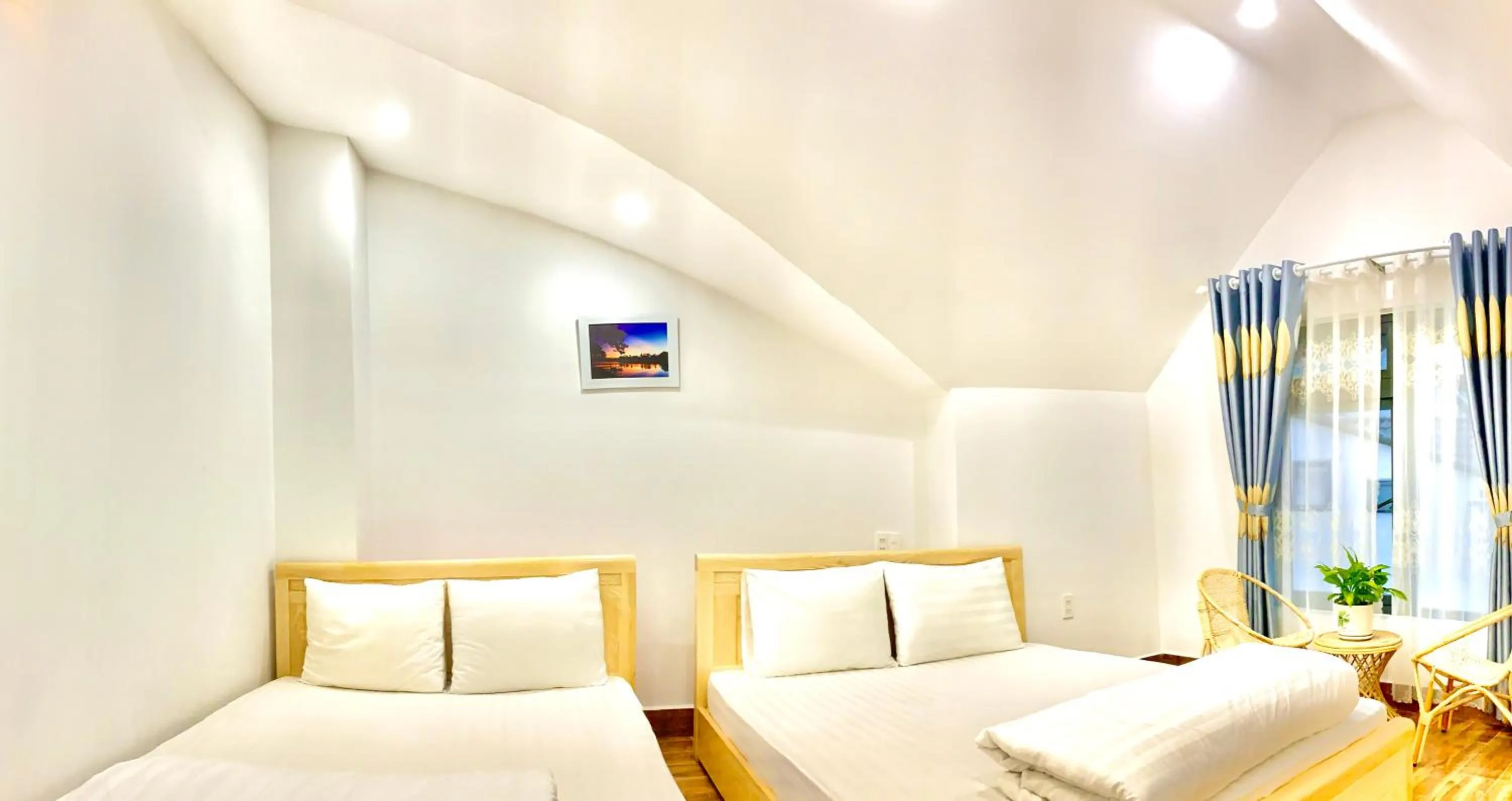 Bed in Family Homestay Dalat Casa