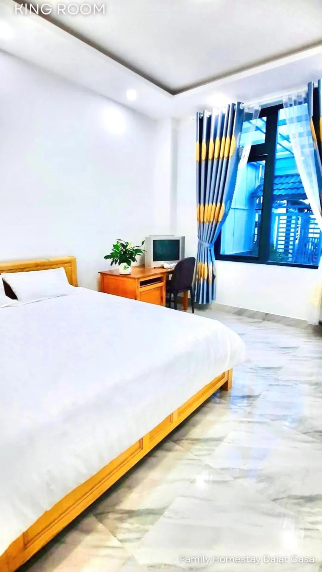 Bed in Family Homestay Dalat Casa