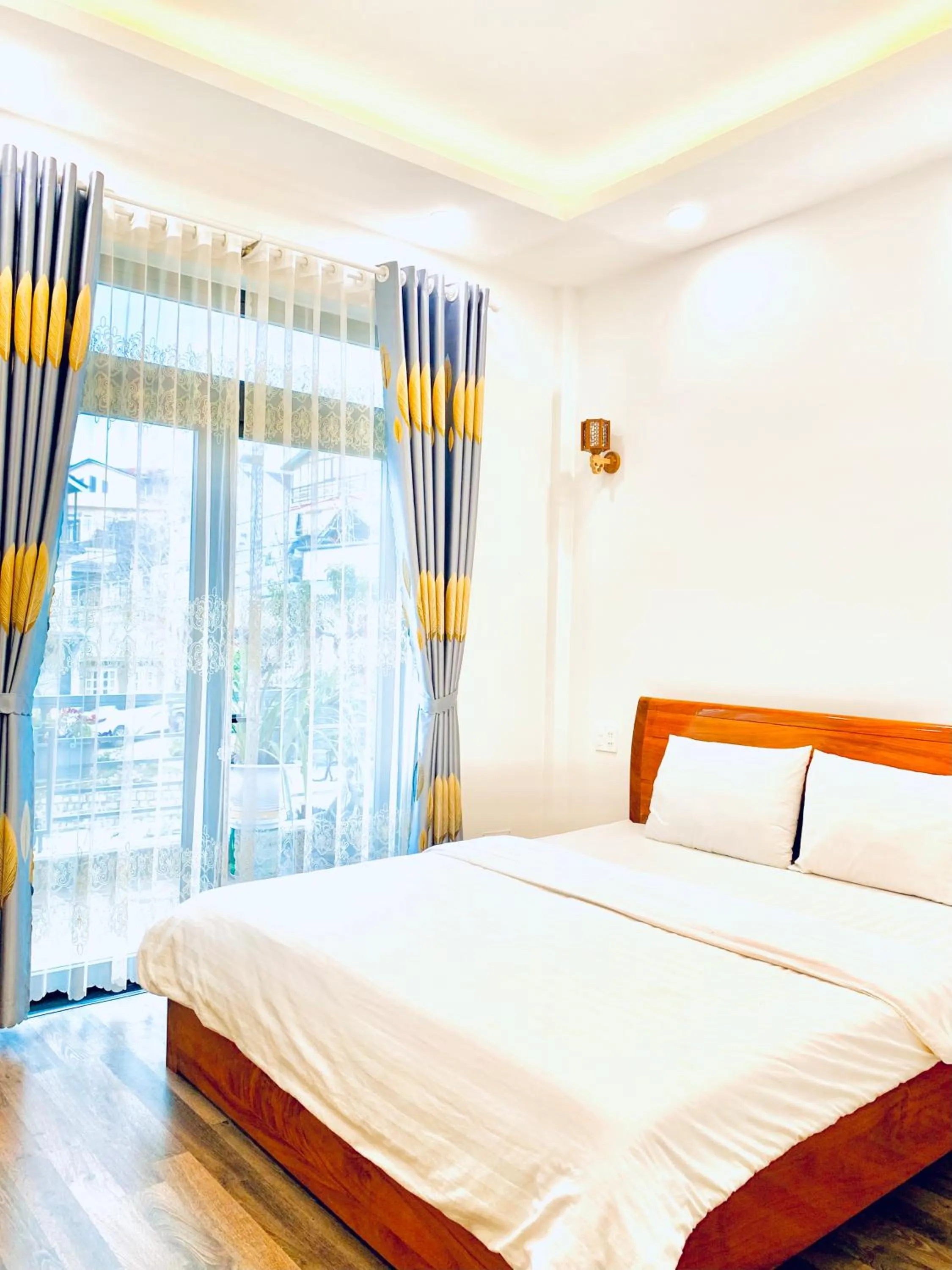 Bed in Family Homestay Dalat Casa