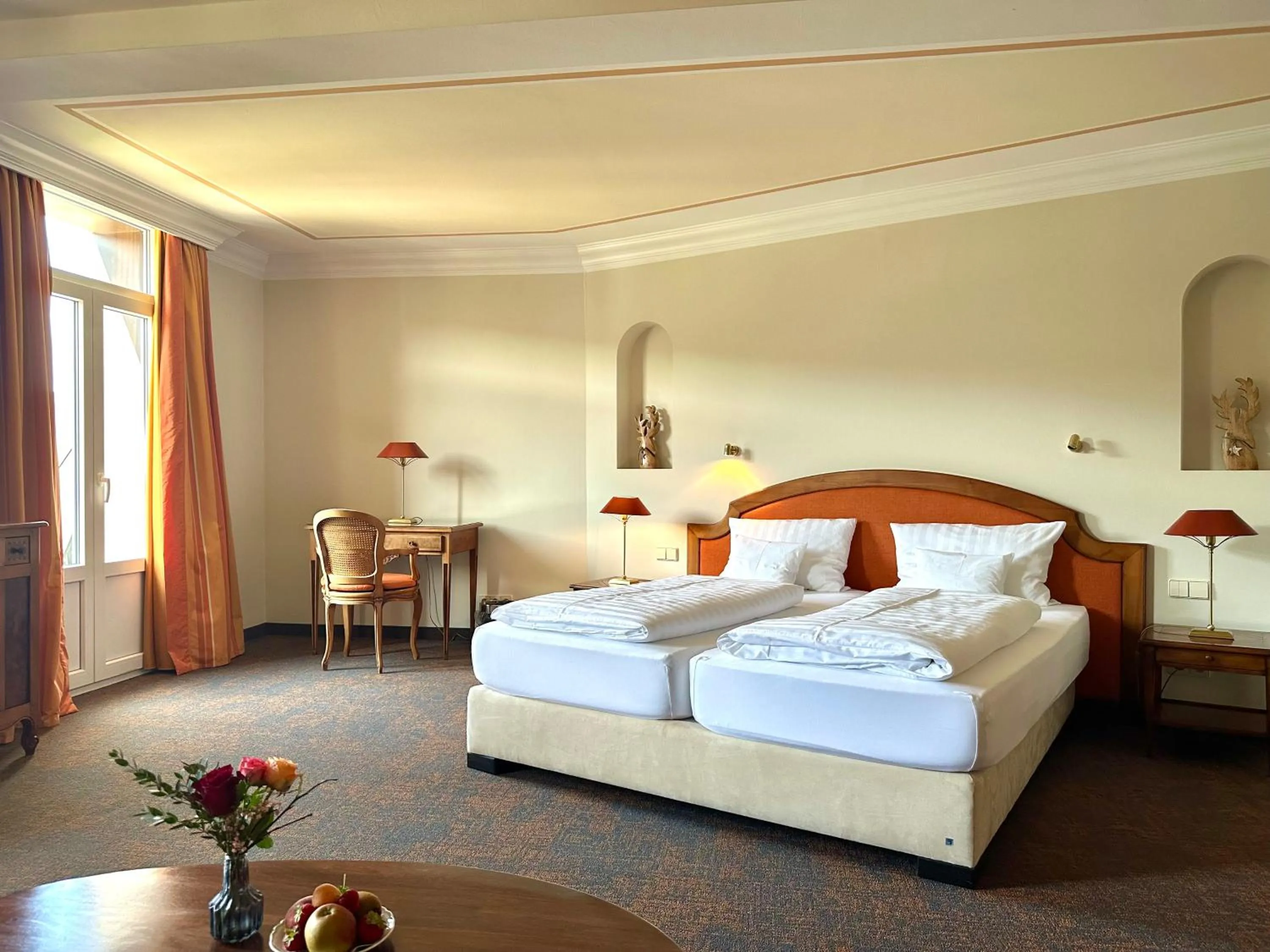 Bed in Treschers Schwarzwald Hotel