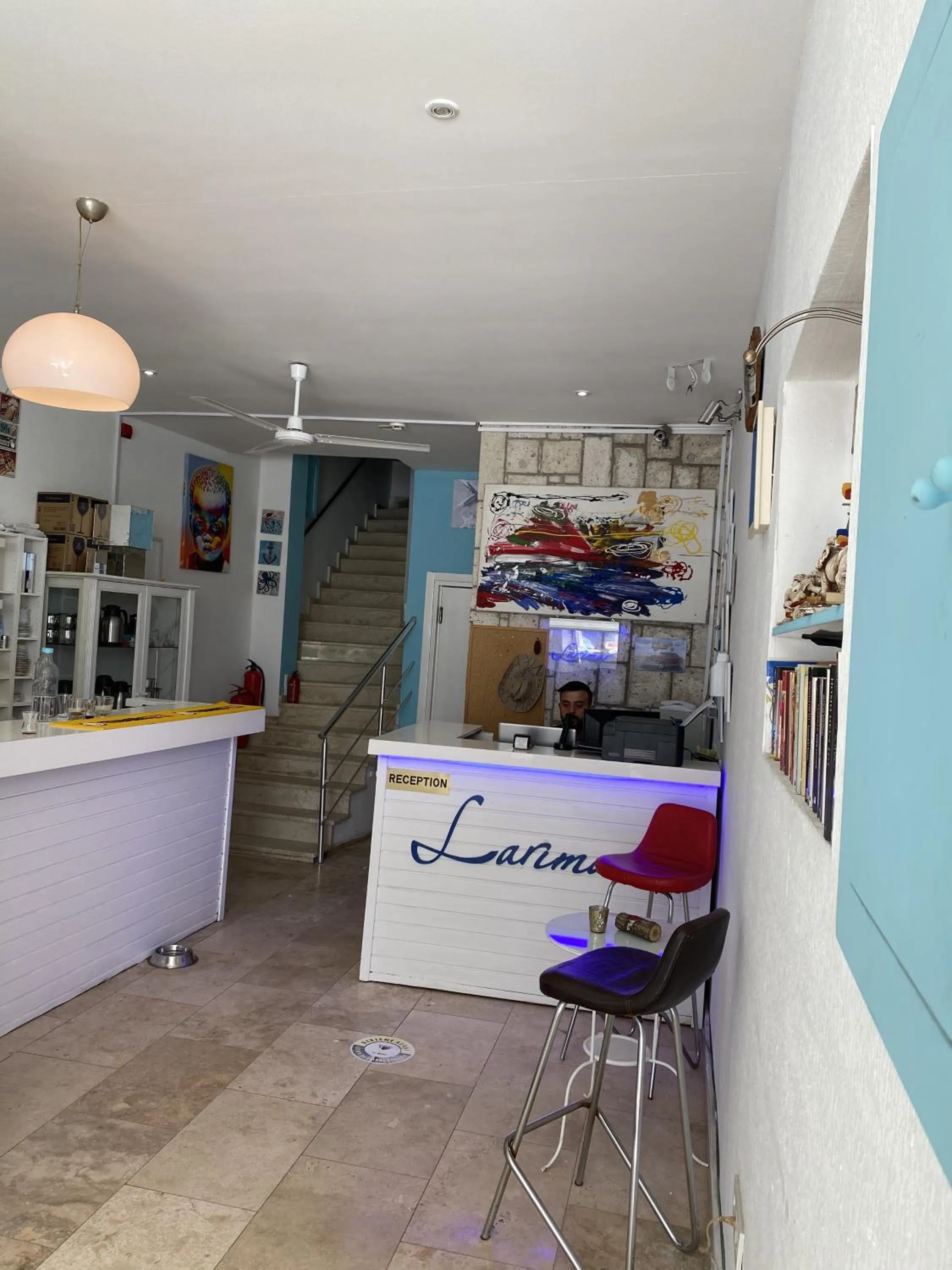 Lobby or reception in Larimar Hotel Cesme