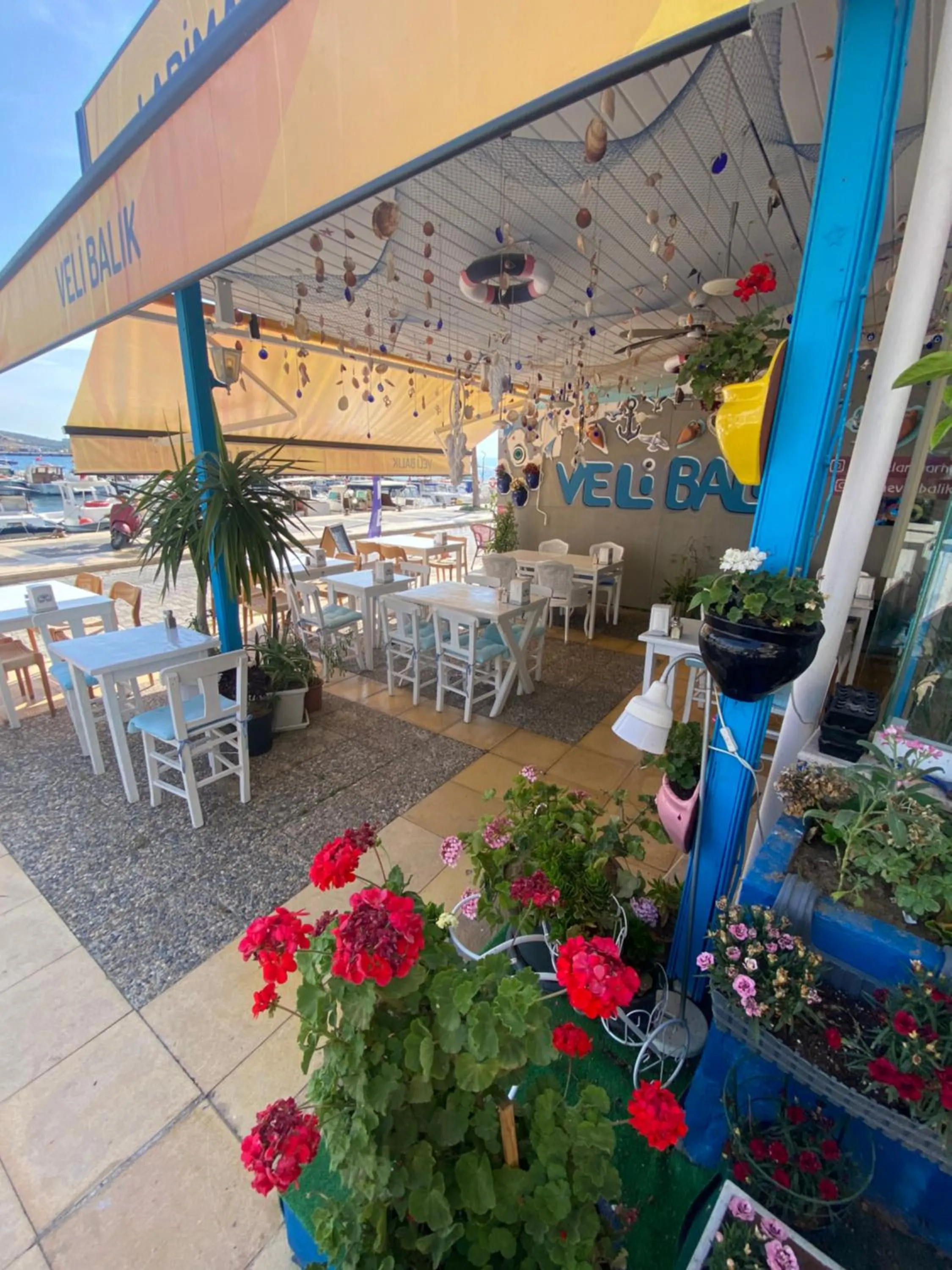 Patio in Larimar Hotel Cesme