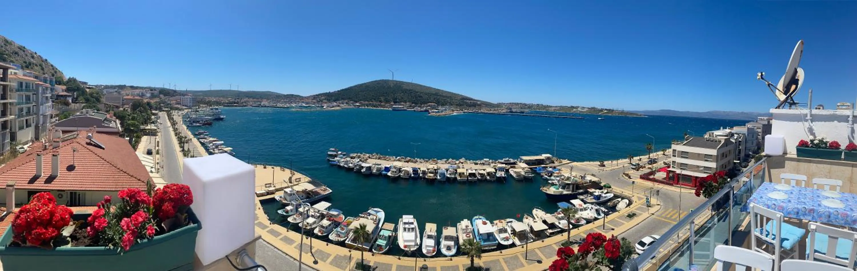 Sea view in Larimar Hotel Cesme