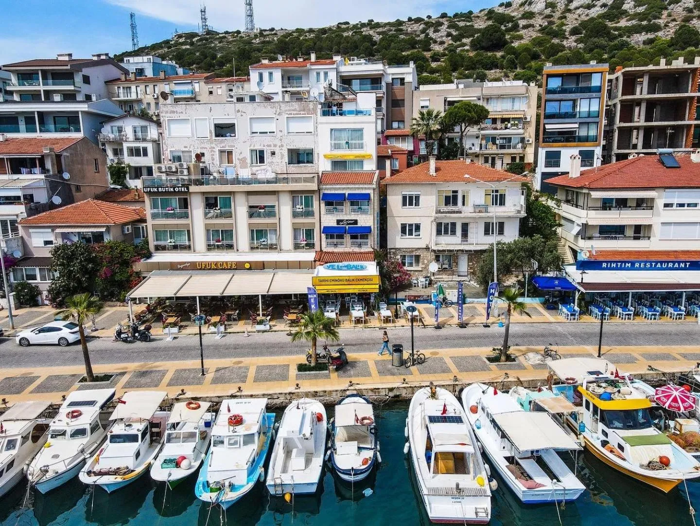 Bird's eye view in Larimar Hotel Cesme