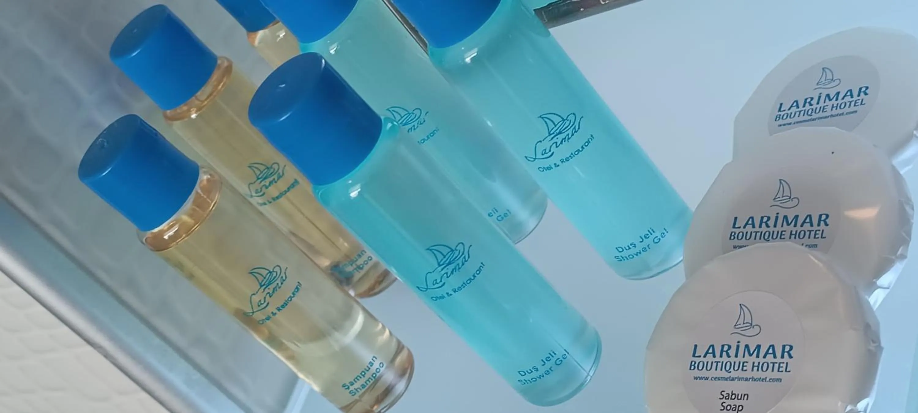 Property logo or sign in Larimar Hotel Cesme