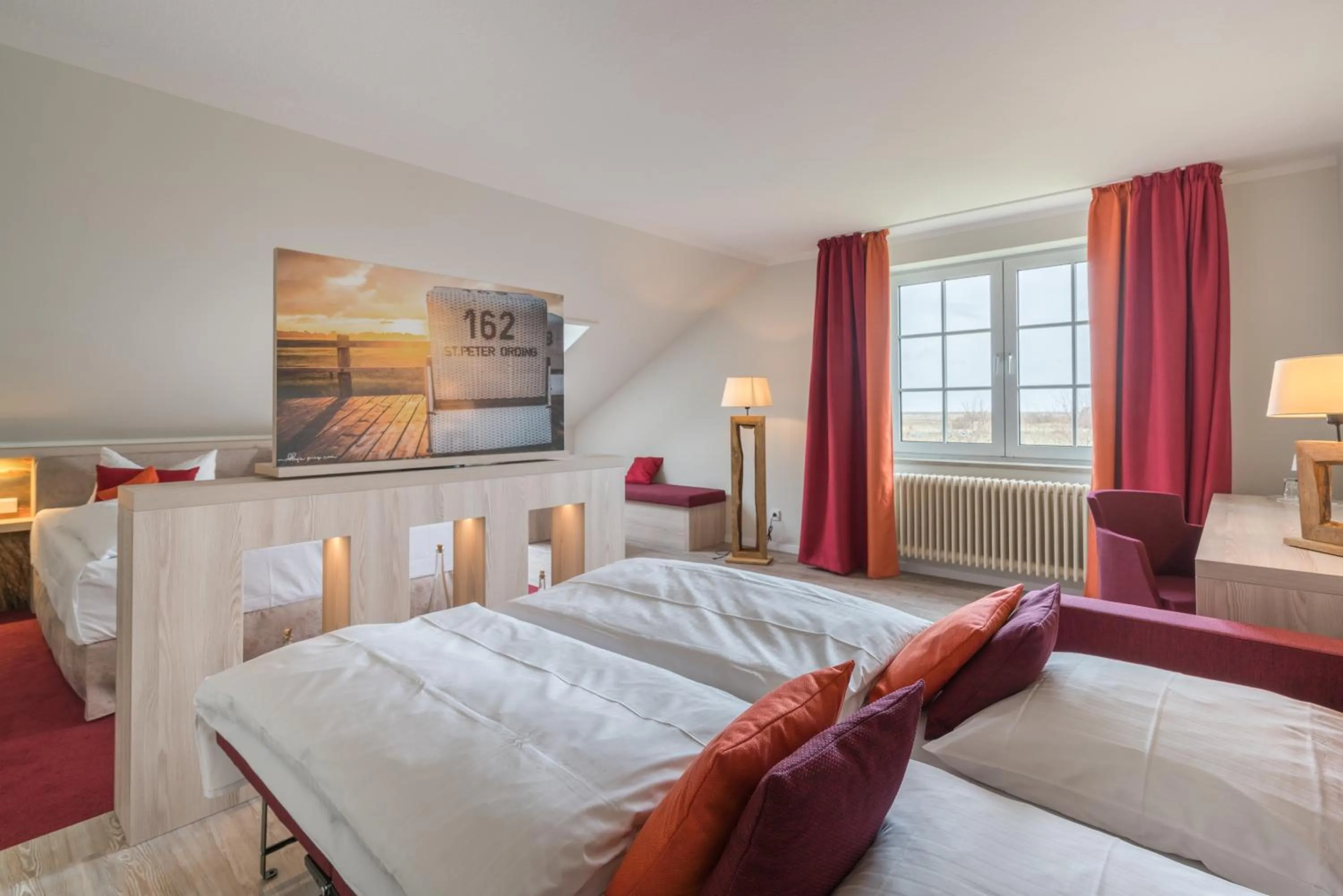 Bed in Hotel Garni Kölfhamm