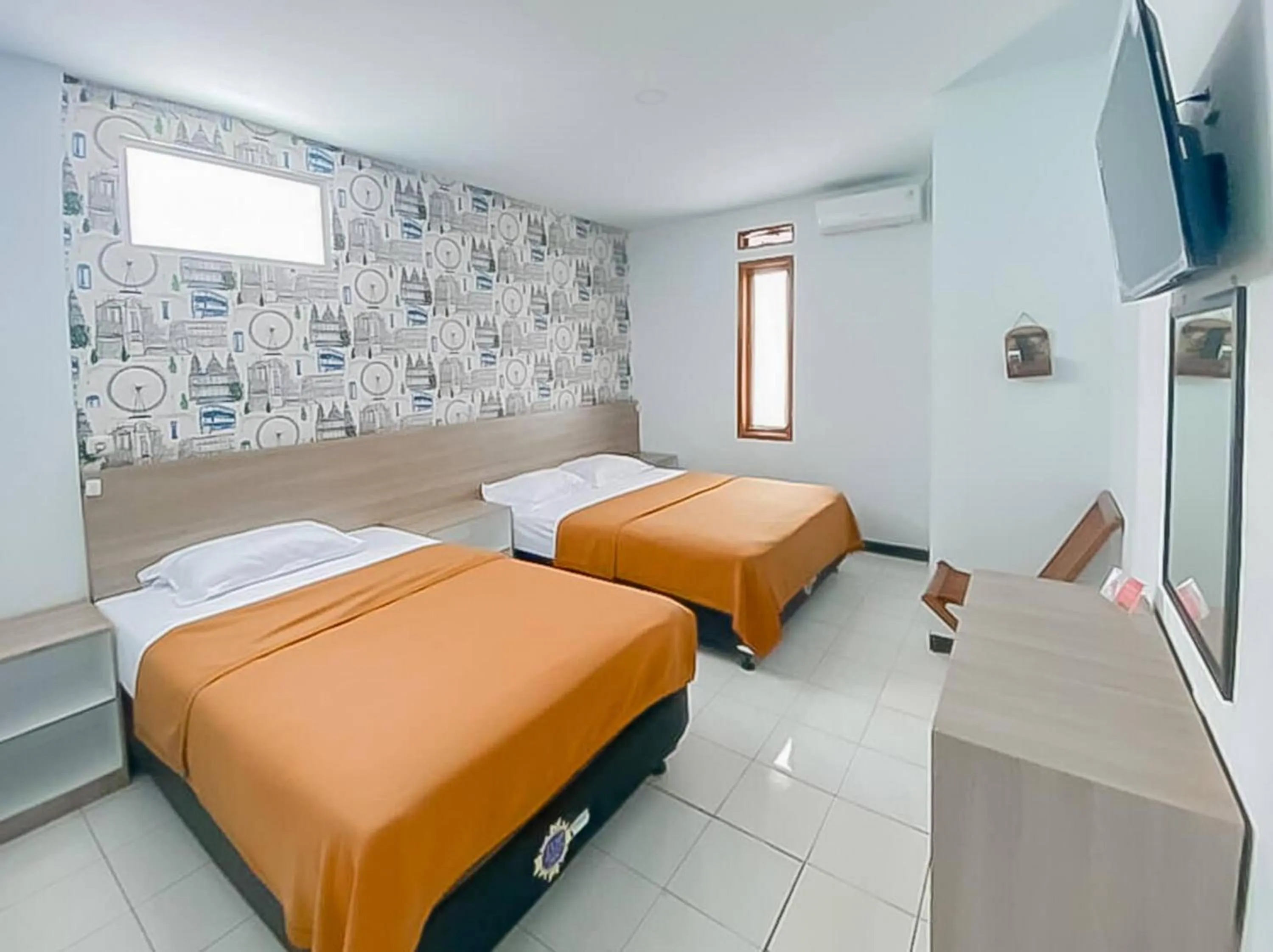 Bedroom, Bed in Ultima Syariah Cipanas Garut Mitra RedDoorz