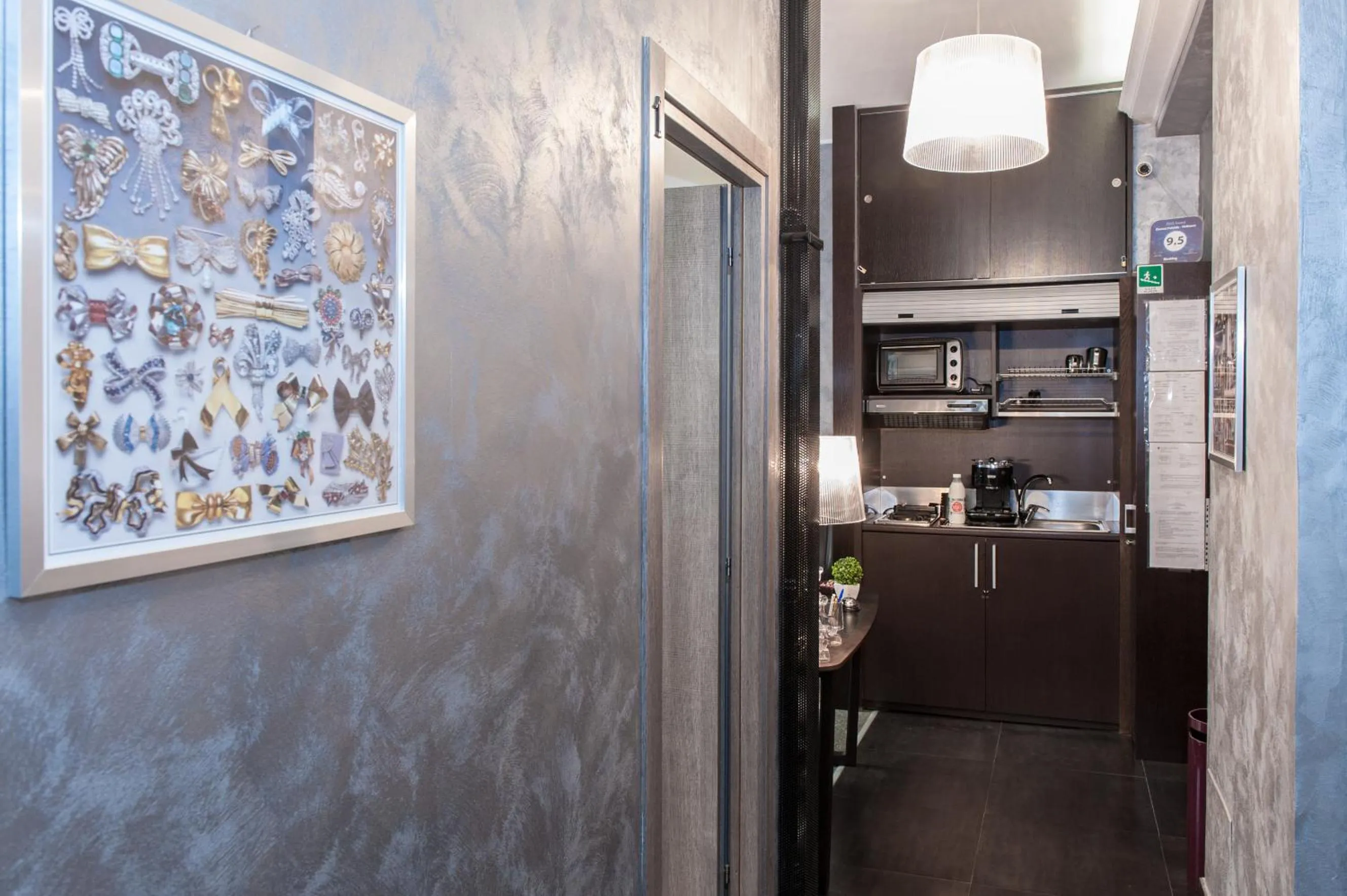 Communal kitchen in Domus Fabiola - Vaticano