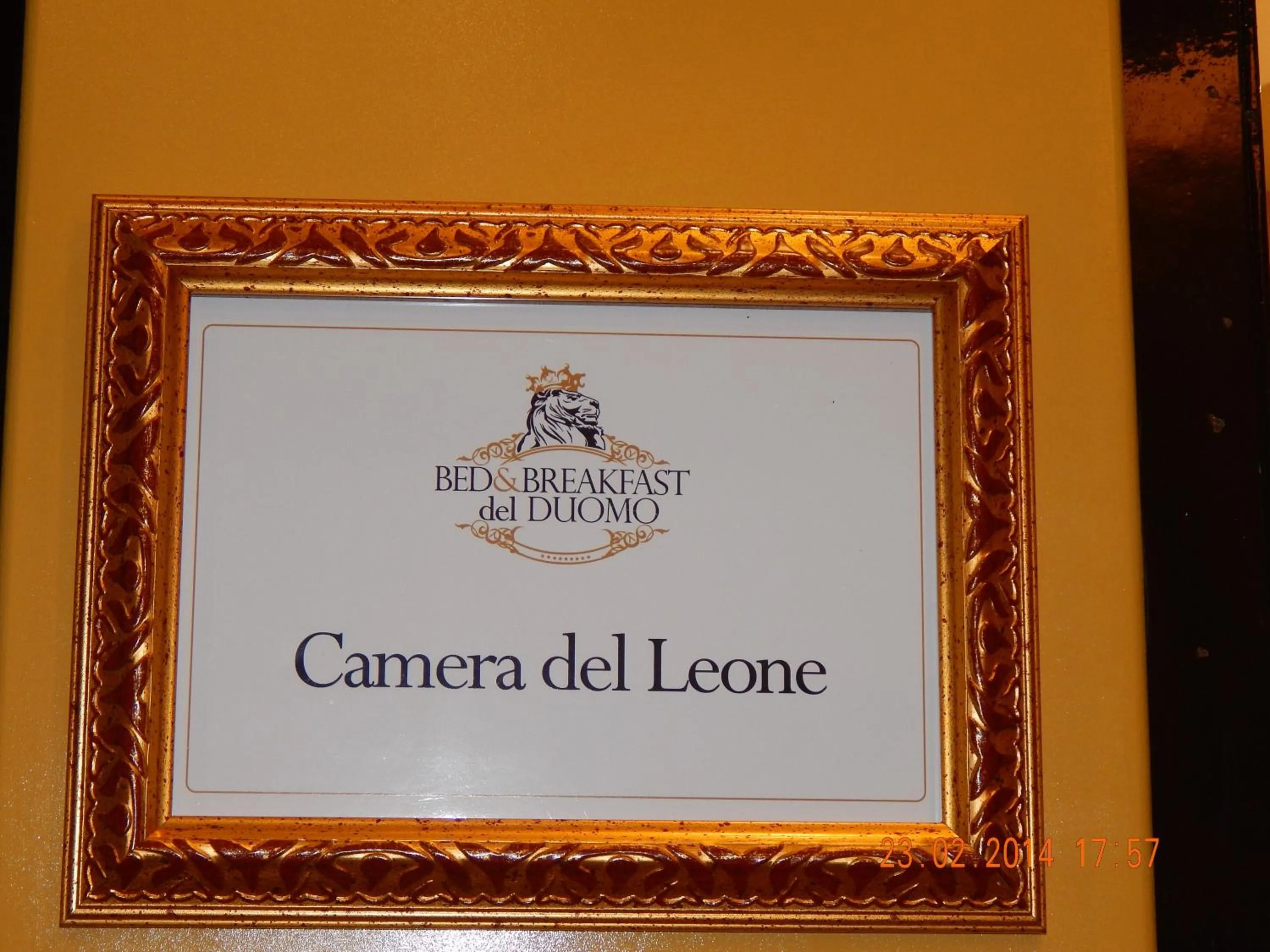 Property logo or sign in B&B Del Duomo