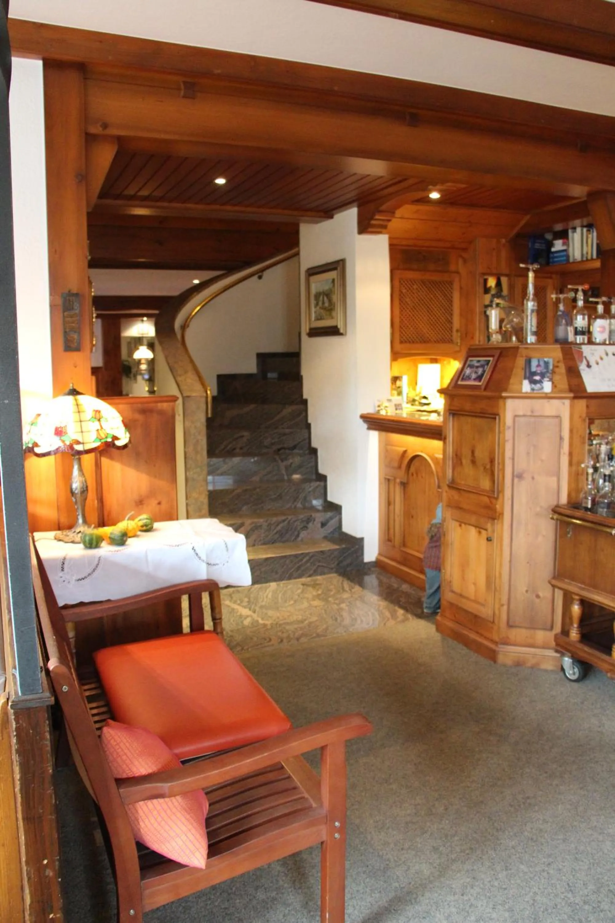 Lobby or reception in Landhotel Mühle zu Gersbach