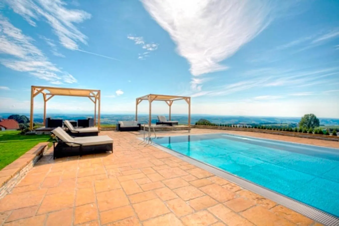 Swimming pool in Revita Hotel Kocher