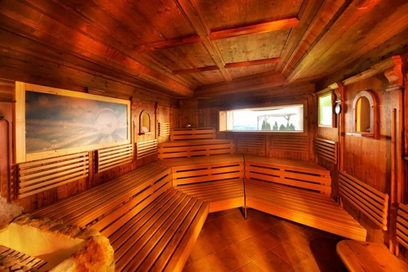 Sauna in Revita Hotel Kocher