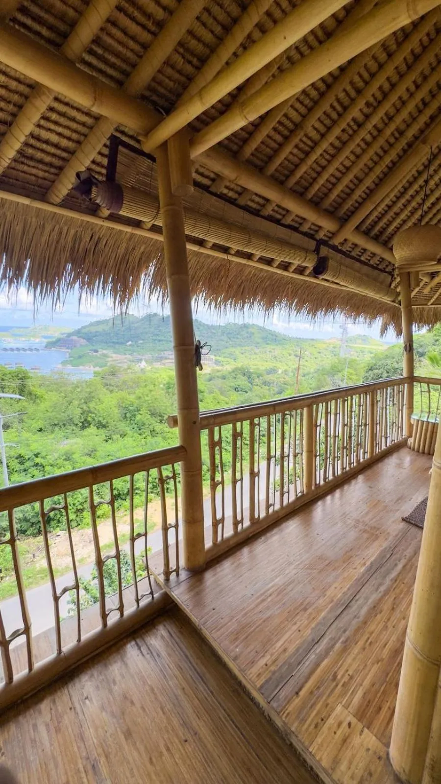 Balcony/Terrace in Elang Hillside Bamboo Villas