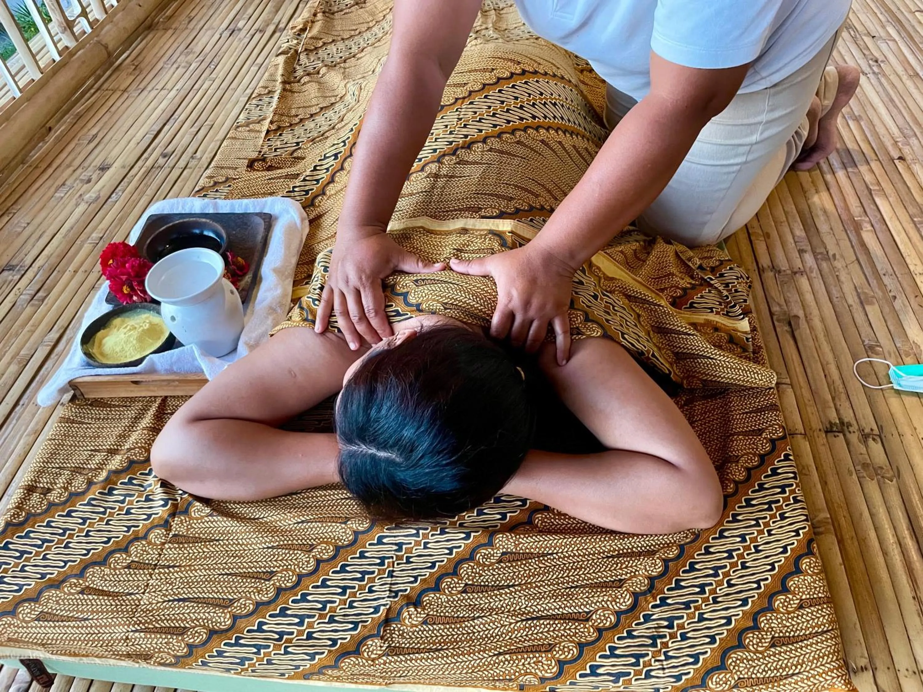 Massage in Elang Hillside Bamboo Villas