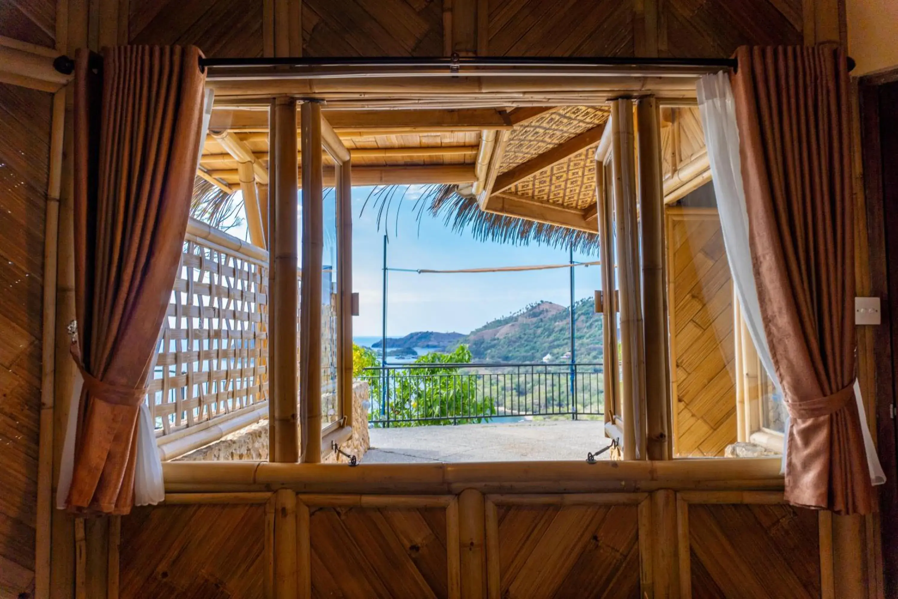 Two-Bedroom Suite with Free Return Airport Shuttle in Elang Hillside Bamboo Villas Two-Bedroom Suite with Free Return Airport Shuttle in Elang Hillside Bamboo Villas