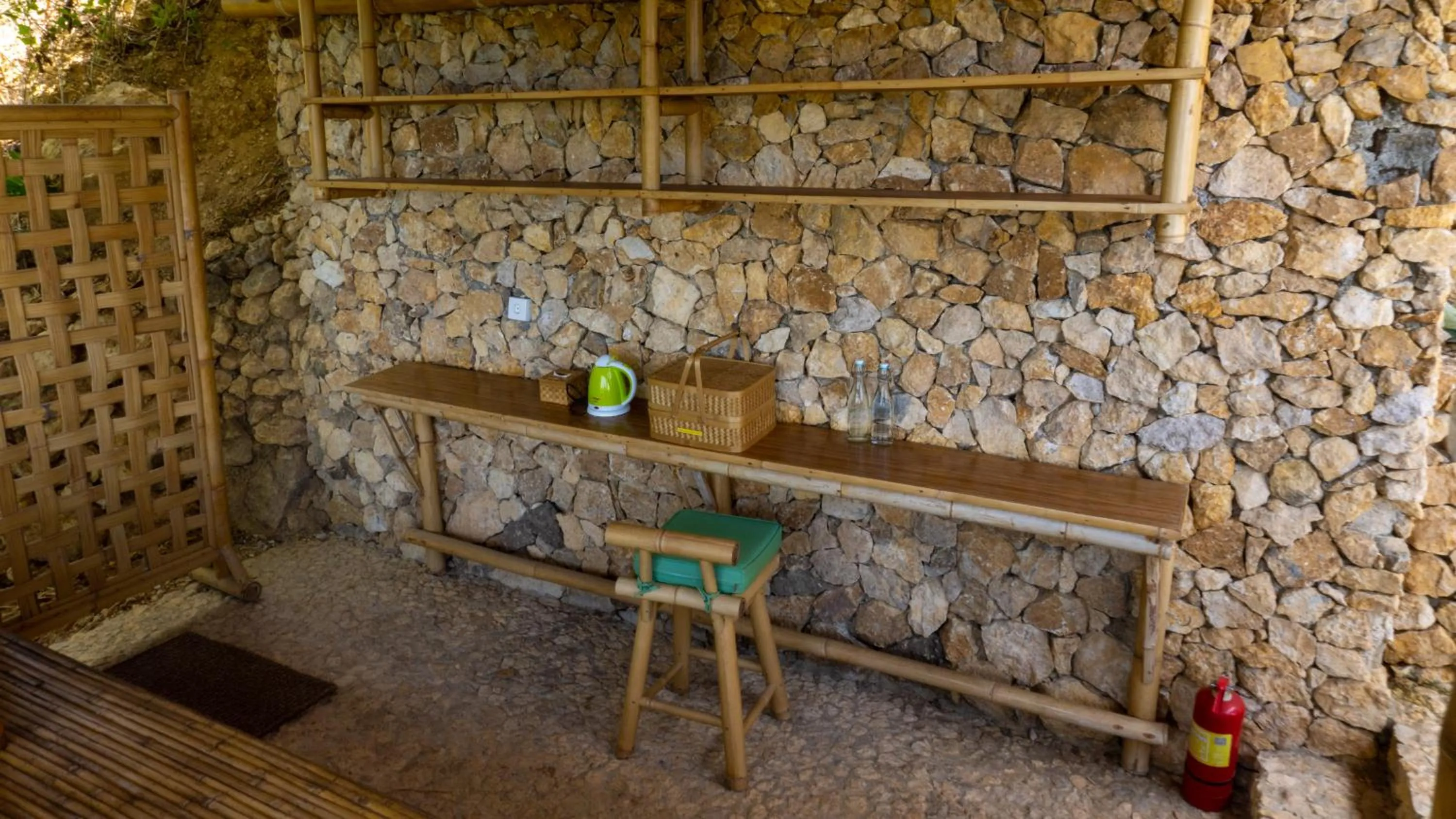 Balcony/Terrace in Elang Hillside Bamboo Villas