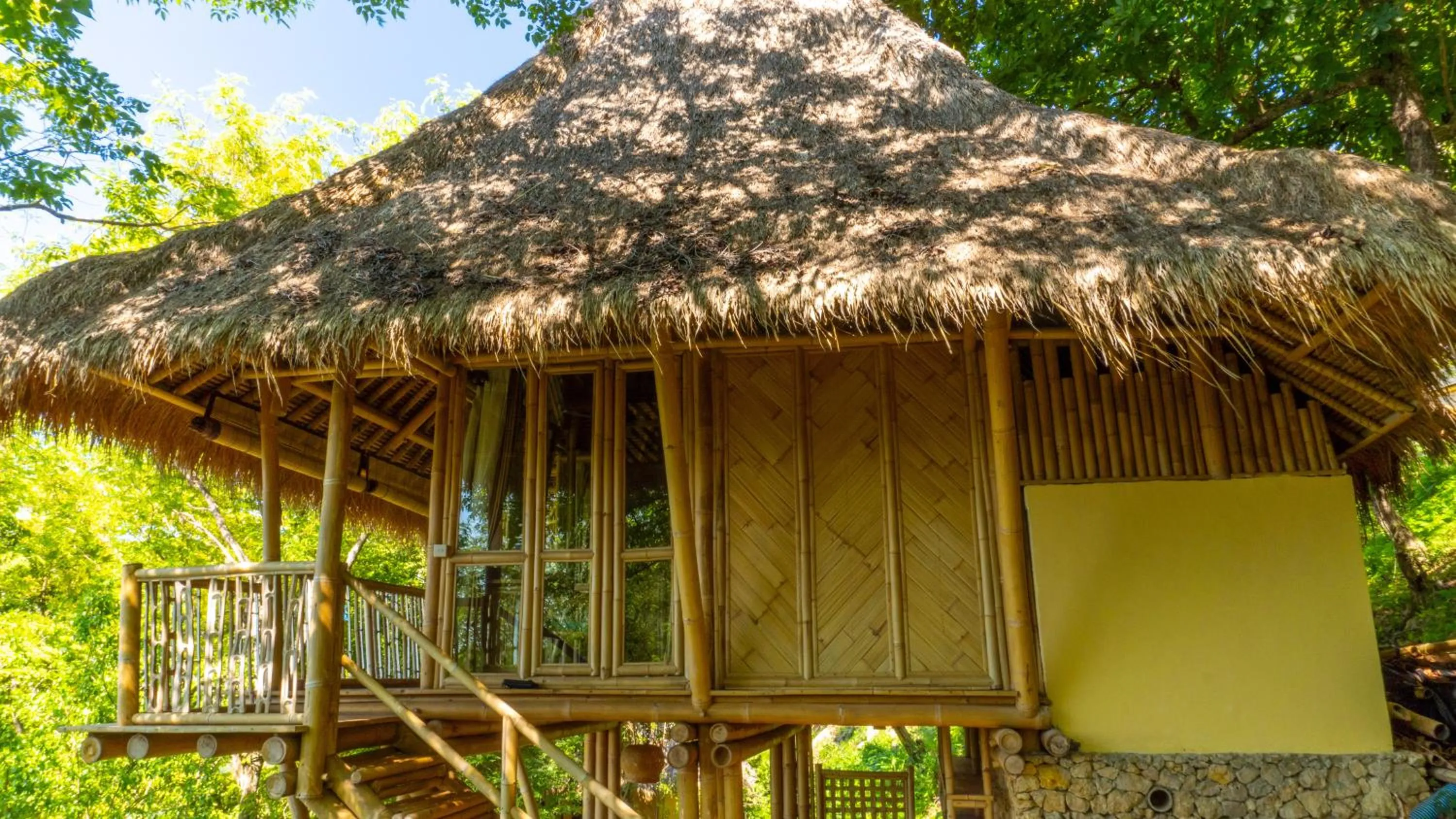 Property building in Elang Hillside Bamboo Villas