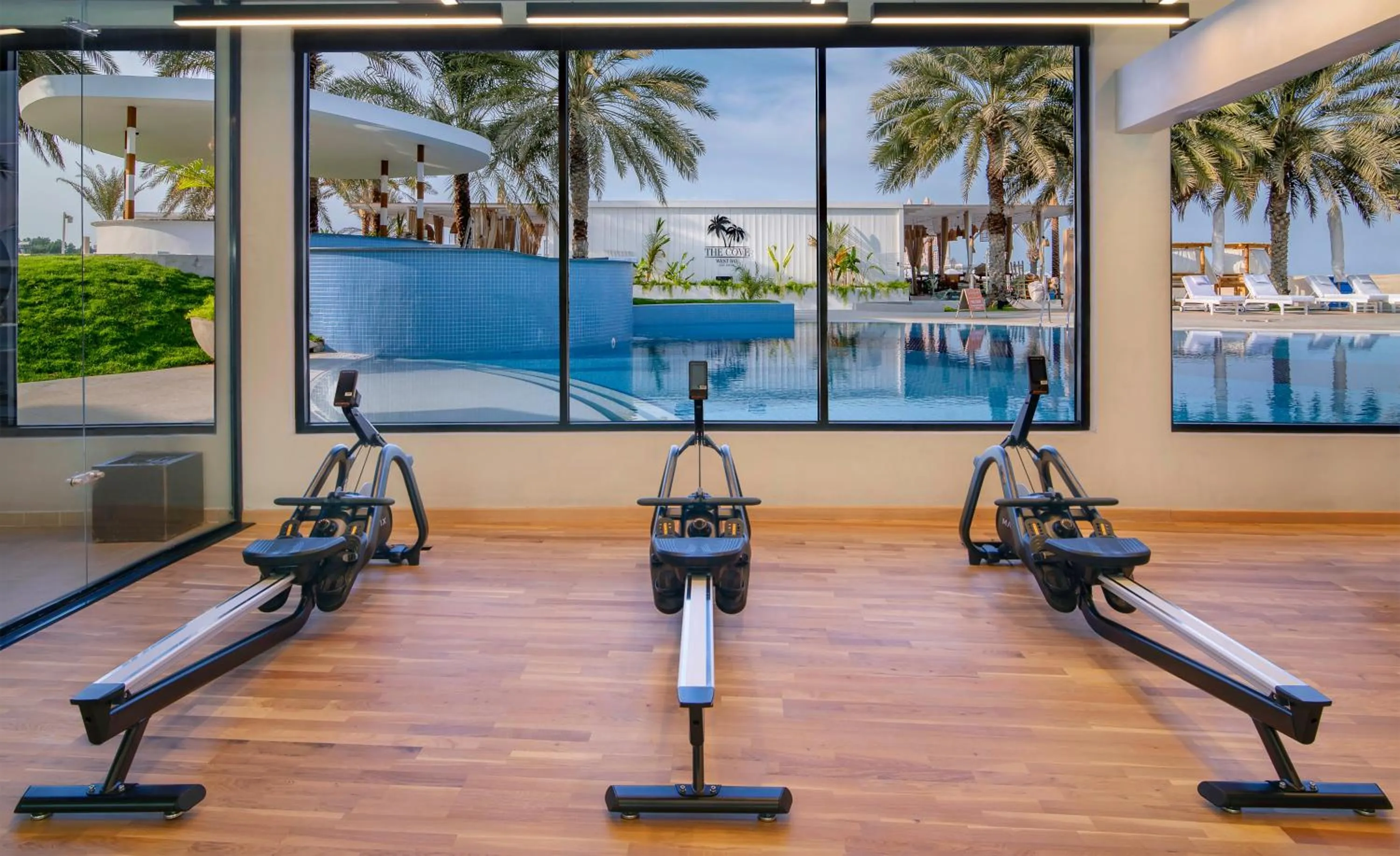 Fitness centre/facilities in Radisson Blu Hotel & Resort, Abu Dhabi Corniche