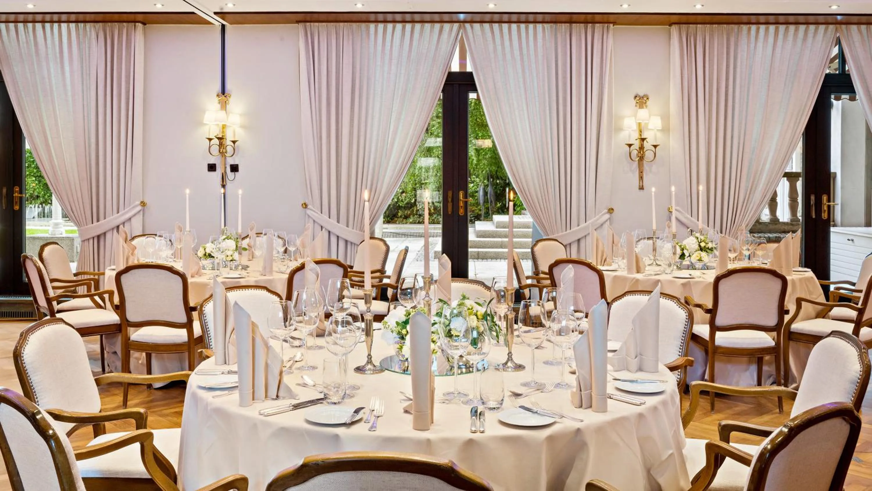 Banquet/Function facilities in Hotel Europäischer Hof Heidelberg, Bestes Hotel Deutschlands in historischer Architektur